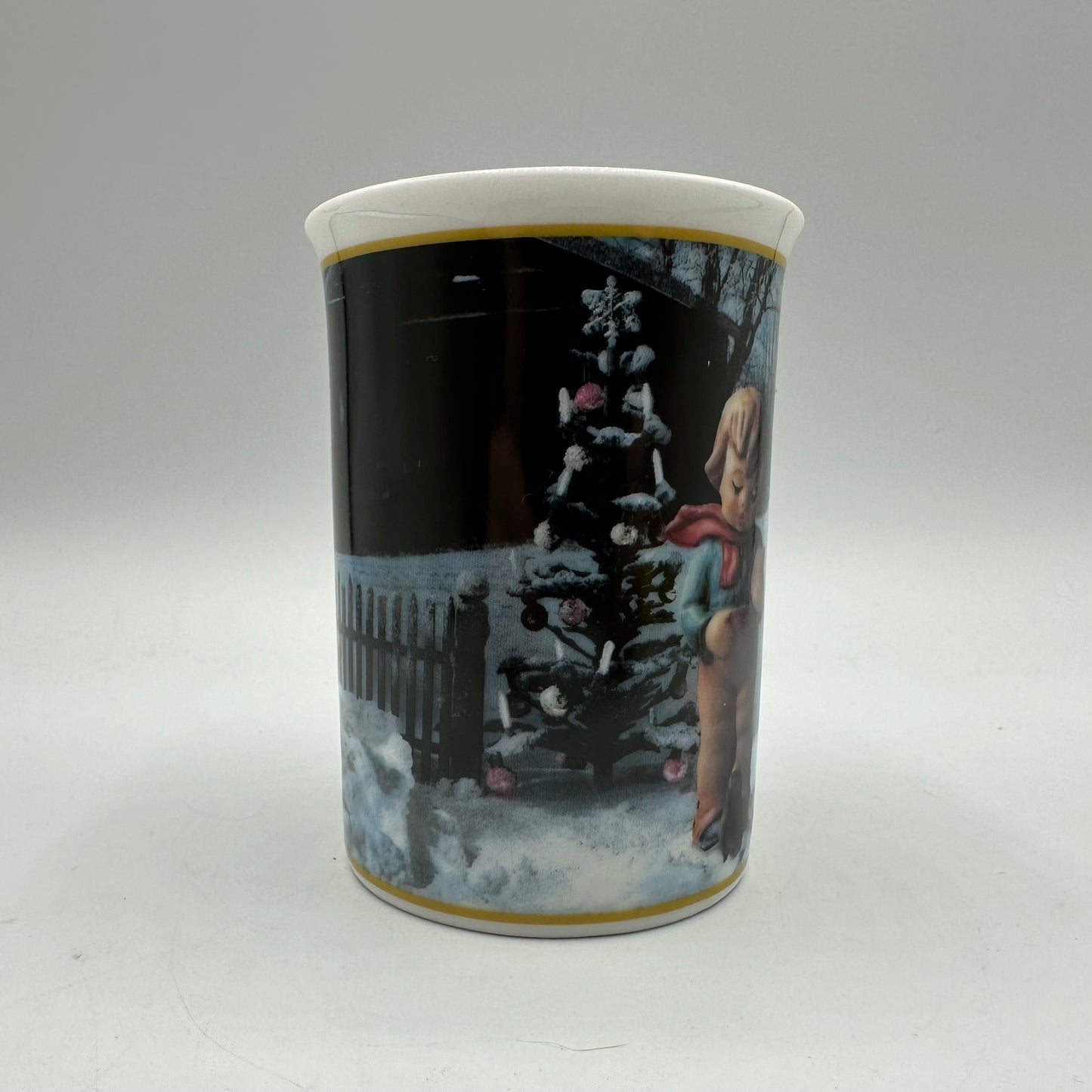 M.I. Hummel Porcelain Collector Mug "December-Winter Song" Danbury Mint