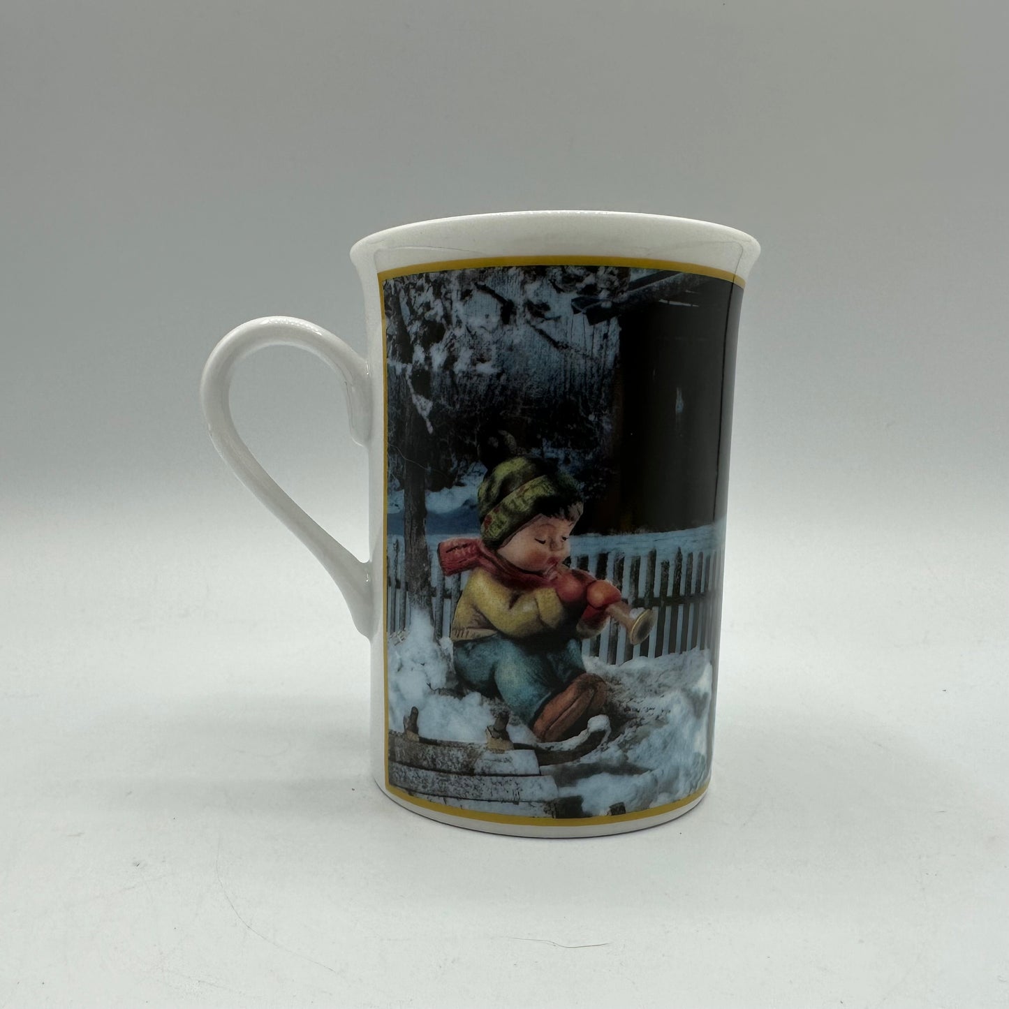 M.I. Hummel Porcelain Collector Mug "December-Winter Song" Danbury Mint