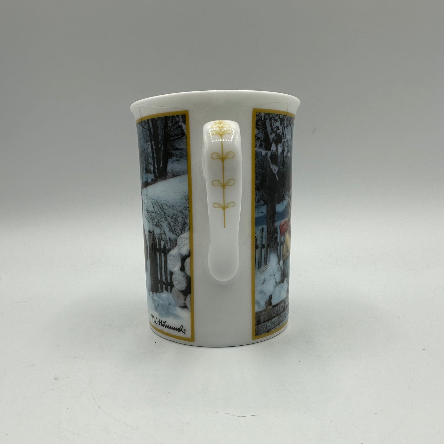 M.I. Hummel Porcelain Collector Mug "December-Winter Song" Danbury Mint