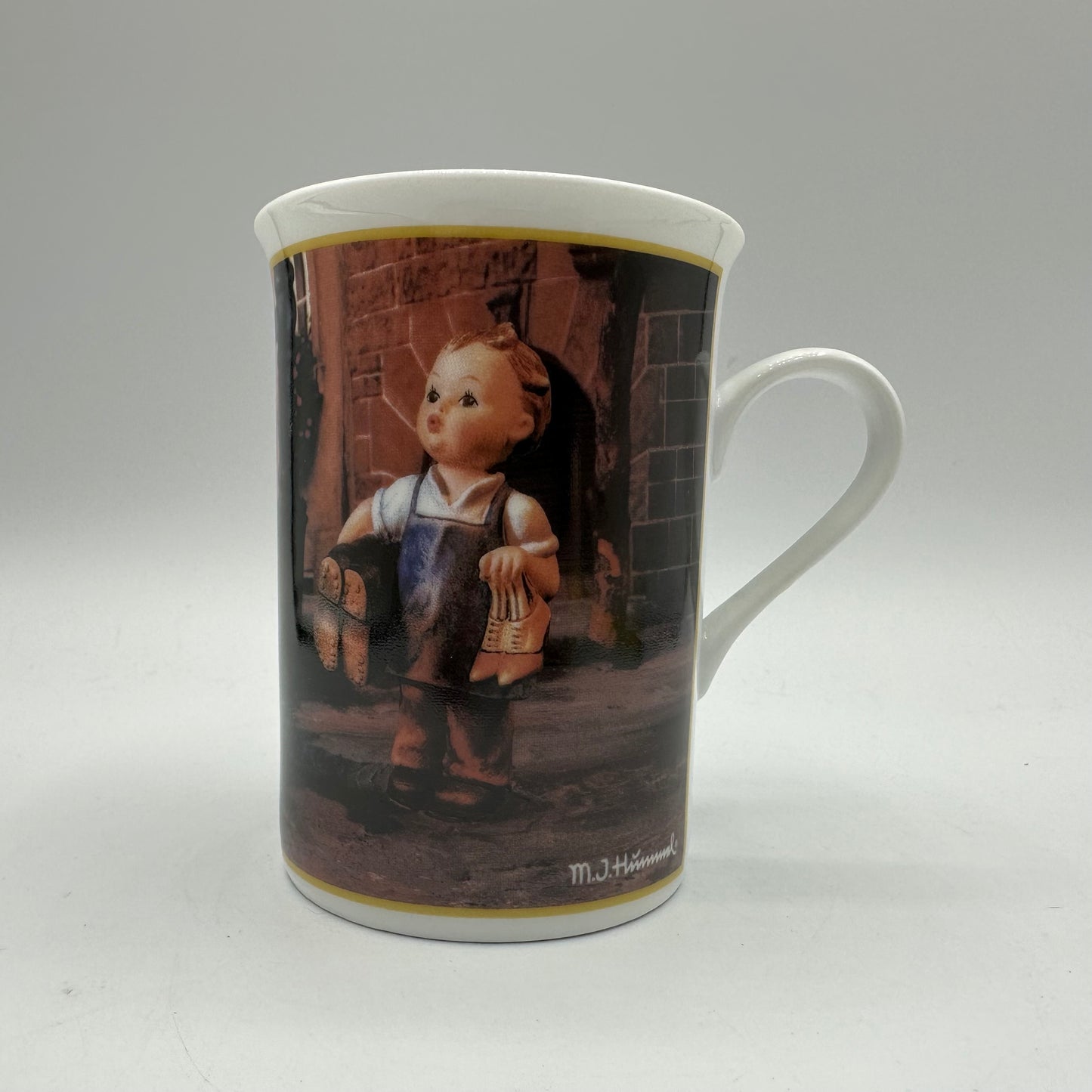 M.I. Hummel Porcelain Collector Mug "September-Mother's Helper" Danbury Mint