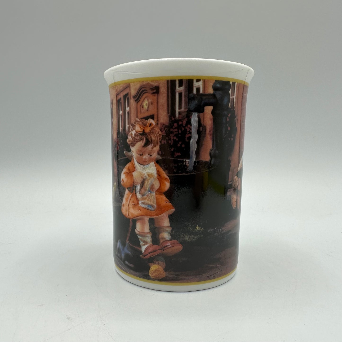 M.I. Hummel Porcelain Collector Mug "September-Mother's Helper" Danbury Mint