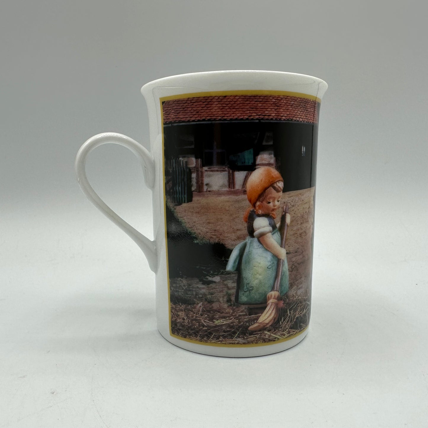 M.I. Hummel Porcelain Collector Mug "March-Wash Day" Danbury Mint