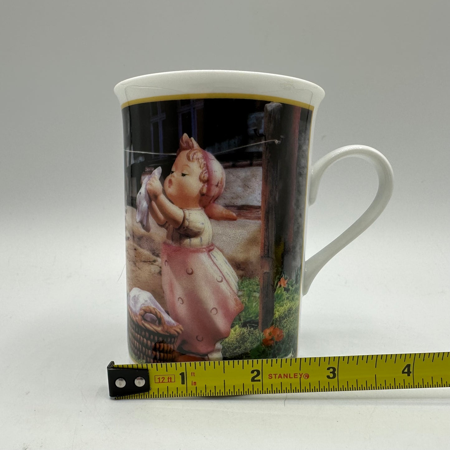 M.I. Hummel Porcelain Collector Mug "March-Wash Day" Danbury Mint