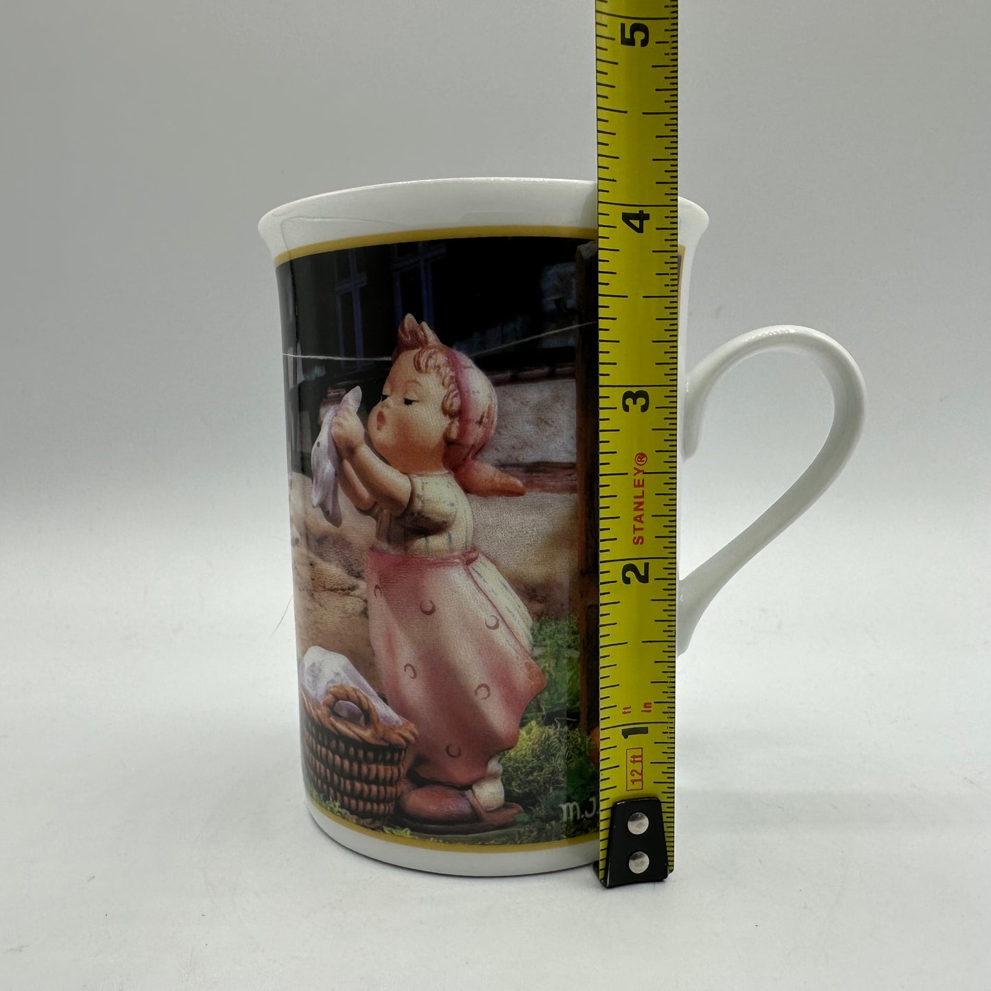 M.I. Hummel Porcelain Collector Mug "March-Wash Day" Danbury Mint