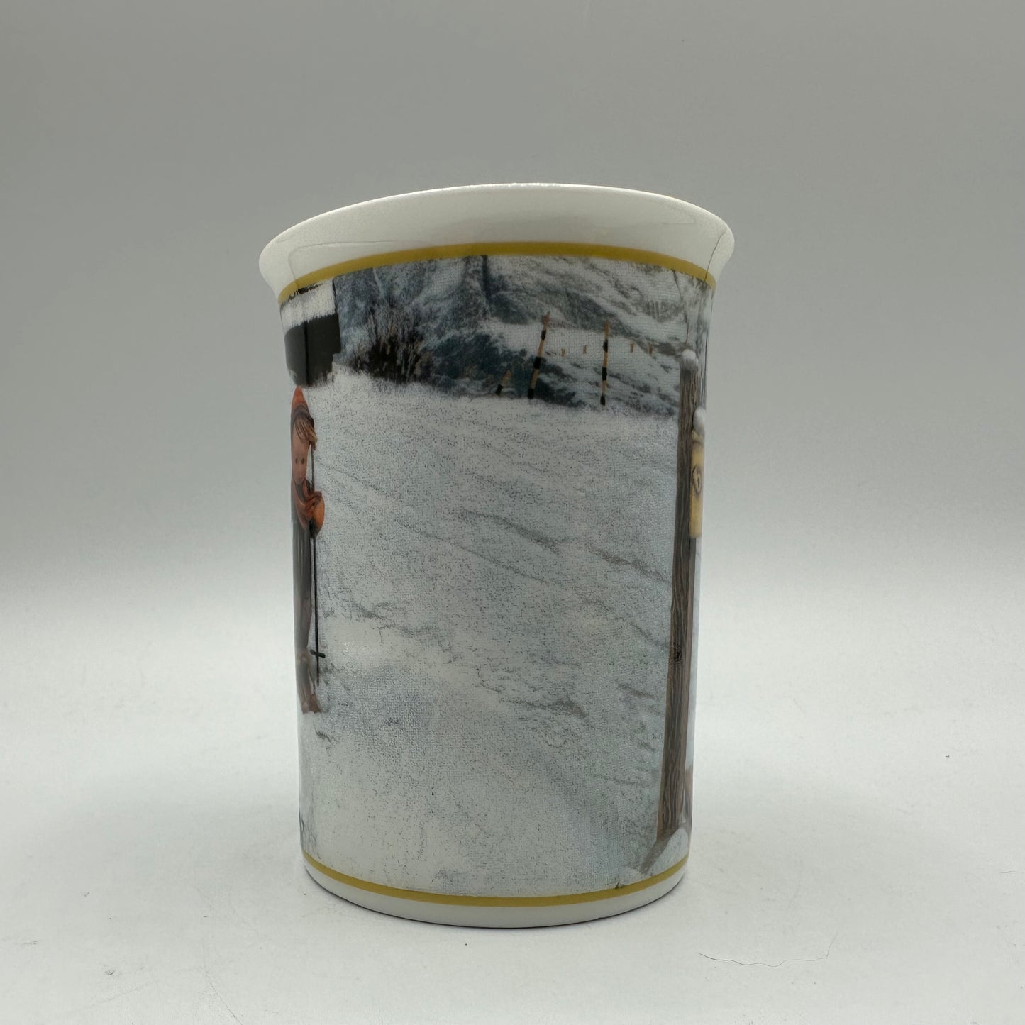 M.I. Hummel Porcelain Collector Mug "January-Skier" Danbury Mint