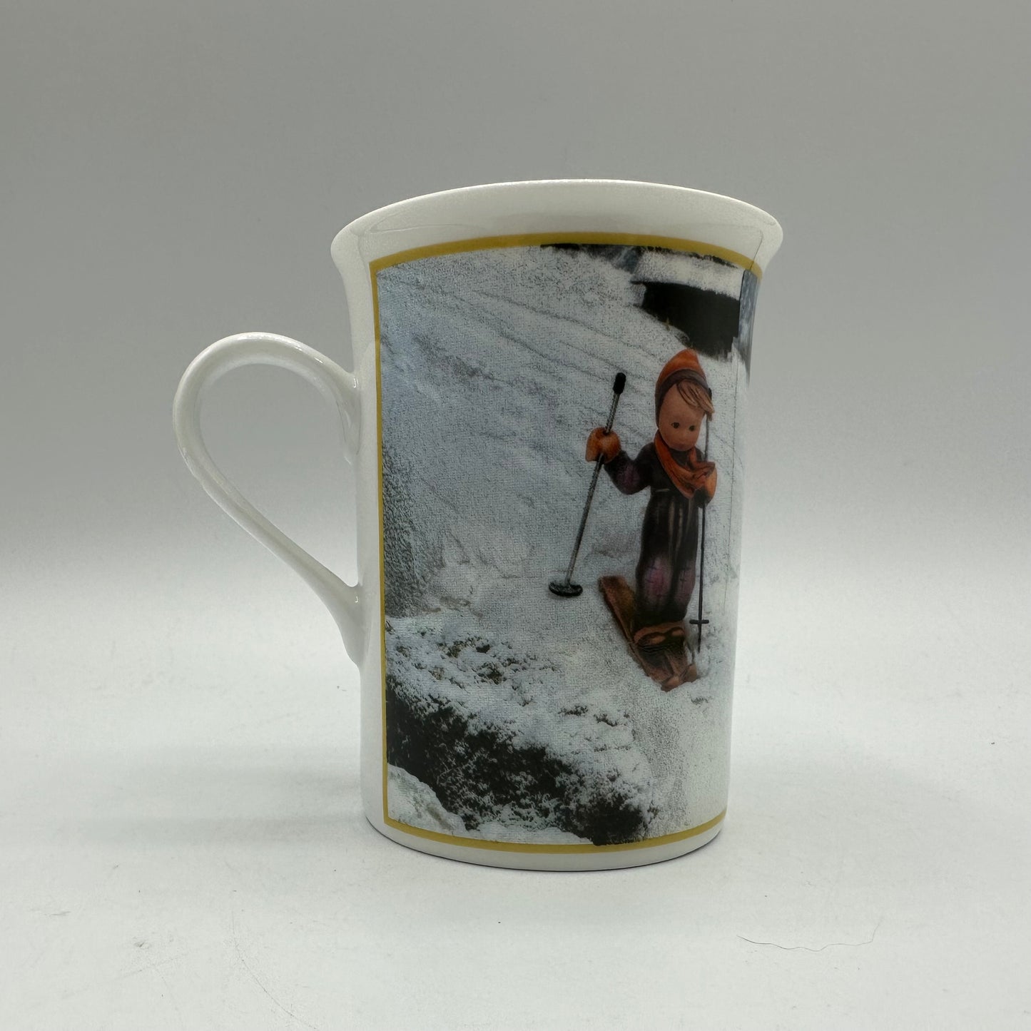 M.I. Hummel Porcelain Collector Mug "January-Skier" Danbury Mint