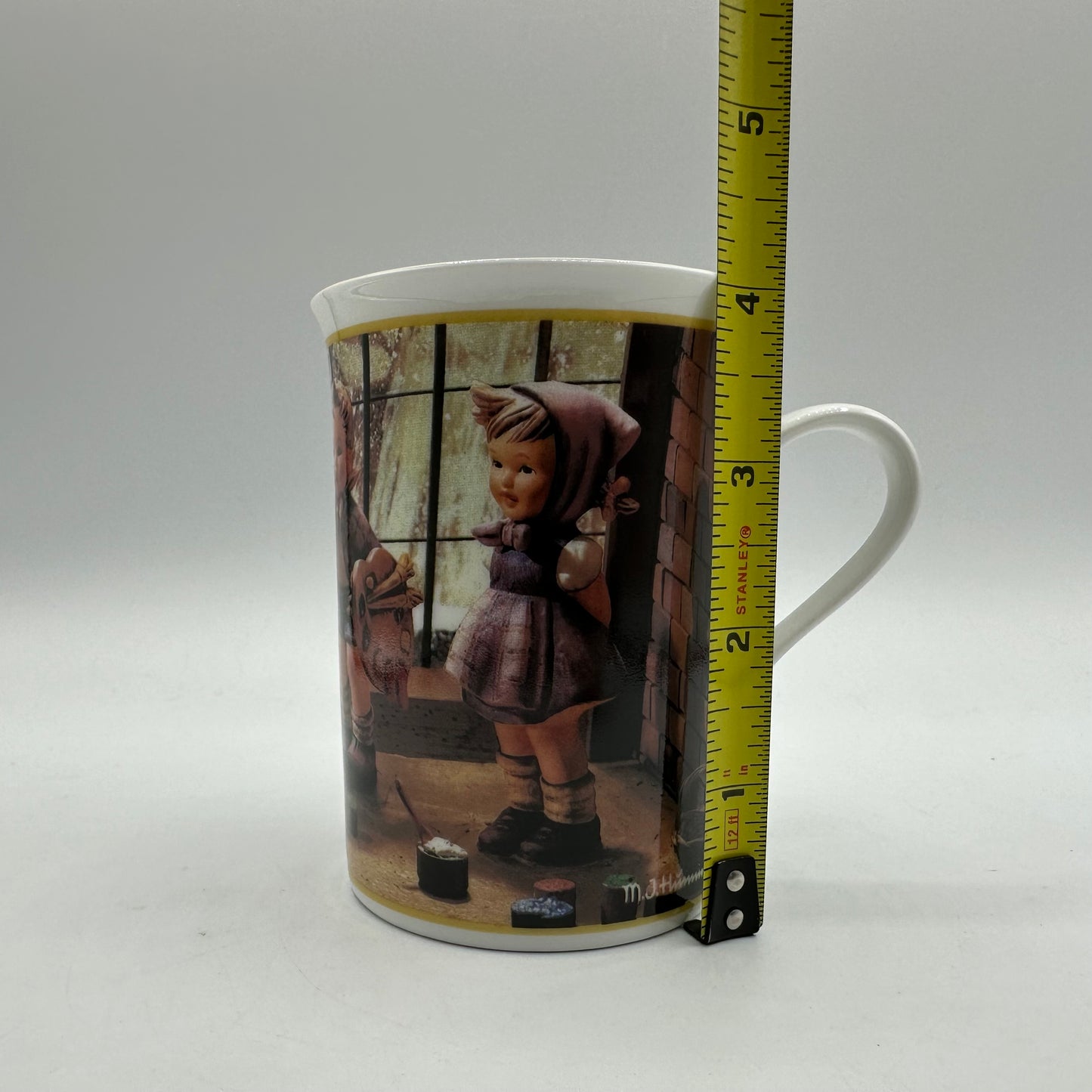 M.I. Hummel Porcelain Collector Mug "February-The Artist" Danbury Mint