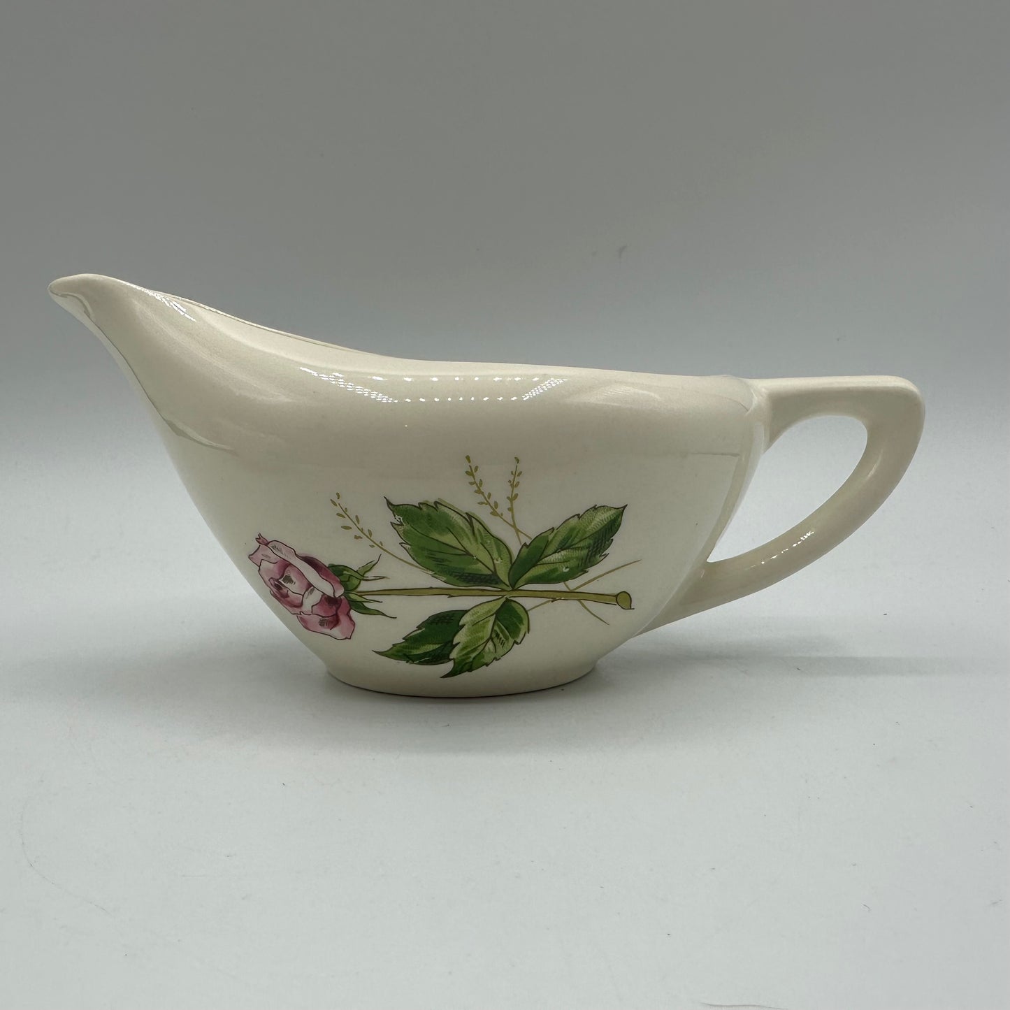 Knowles Tea Rose Sugar Bowl and Creamer, 52-10