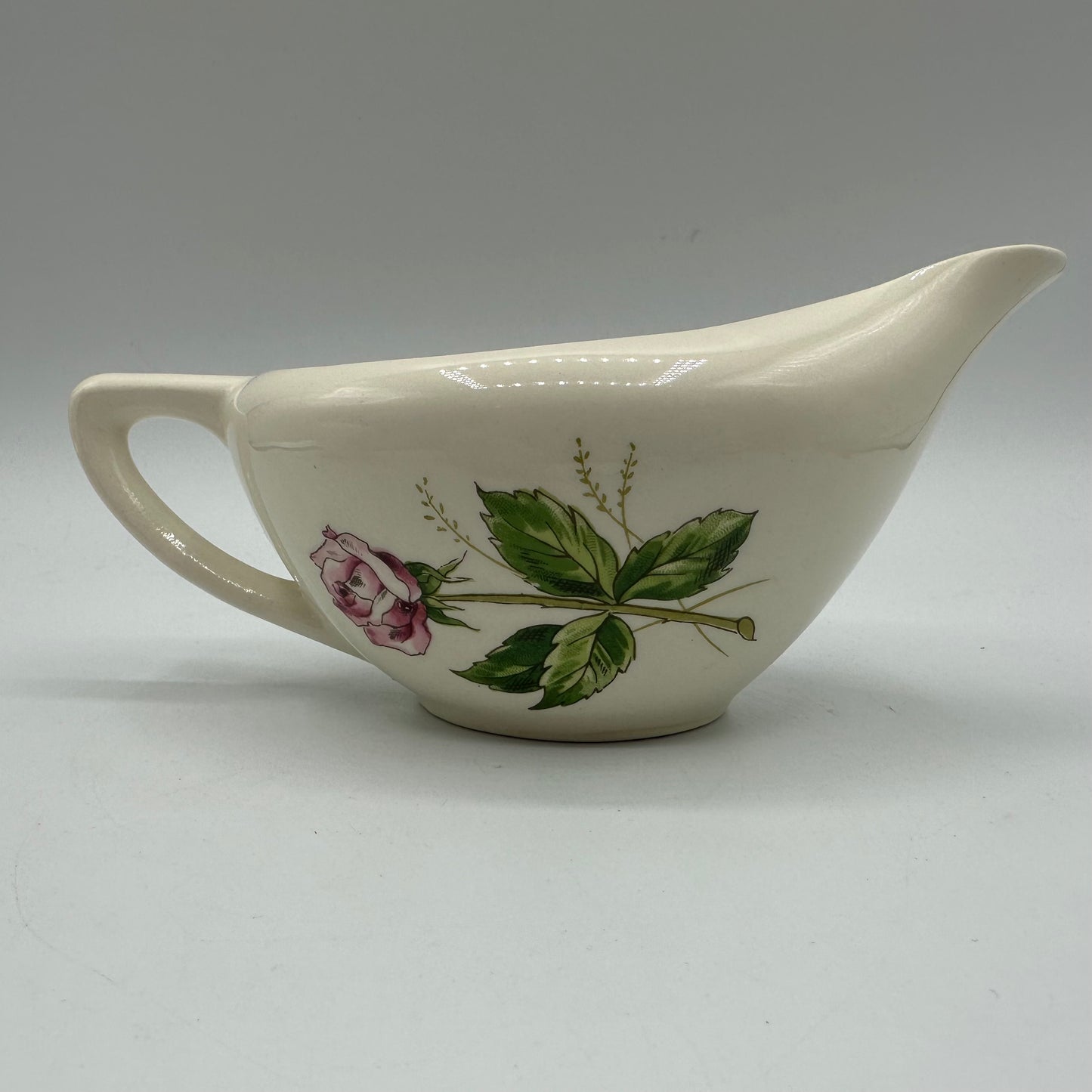 Knowles Tea Rose Sugar Bowl and Creamer, 52-10