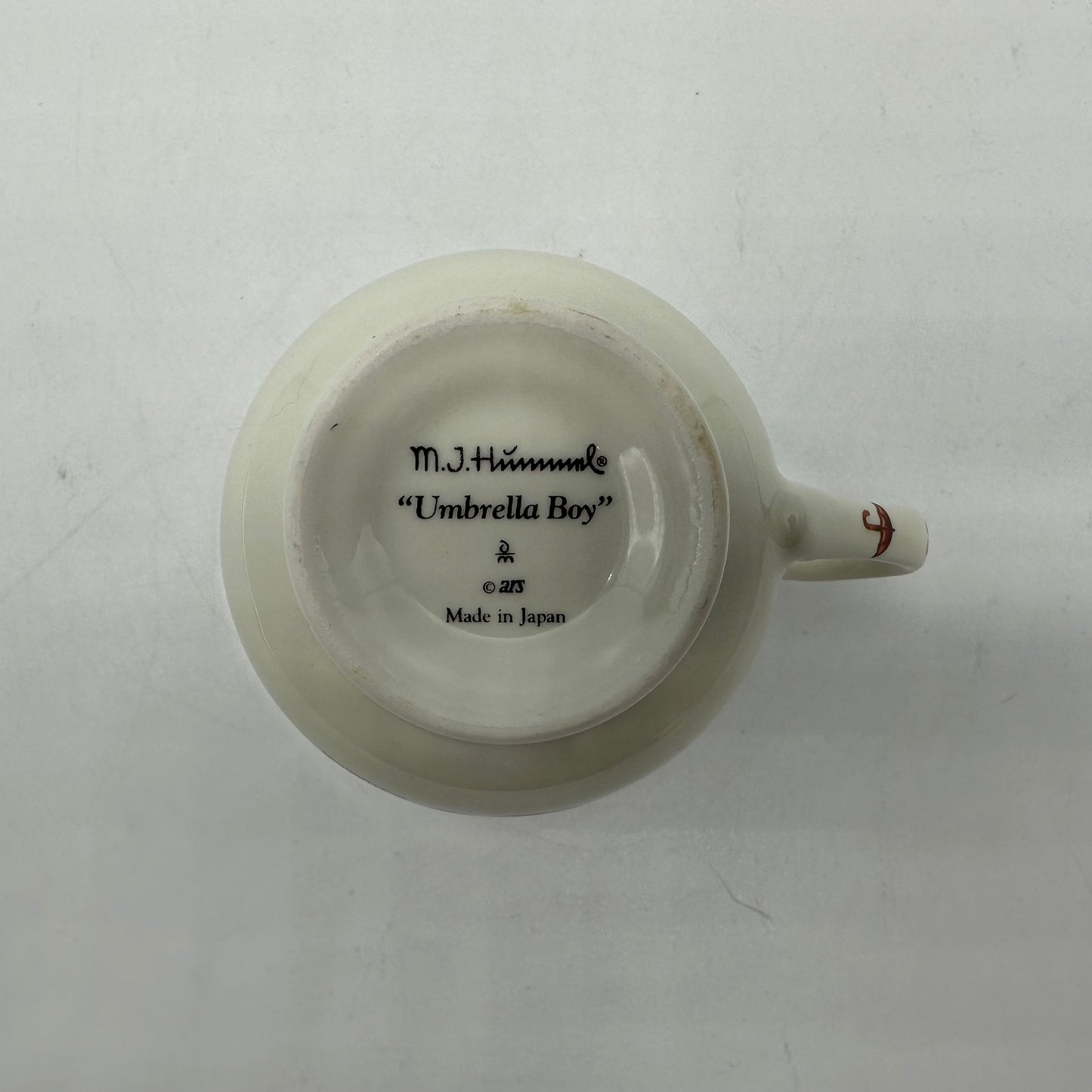 M.J. Hummel "Umbrella Boy" Cup and Saucer