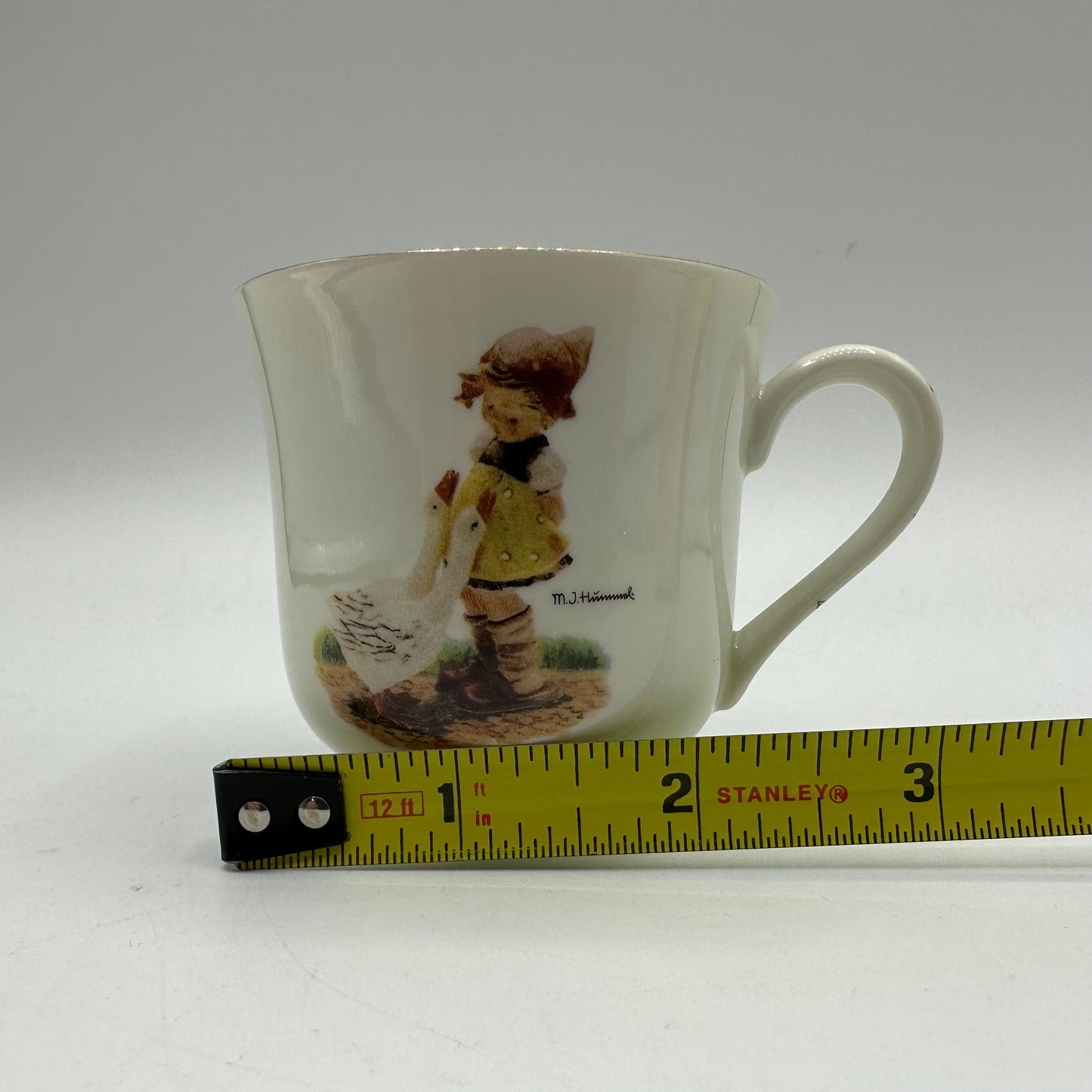 M.J. Hummel "Goose Girl" Cup and Saucer