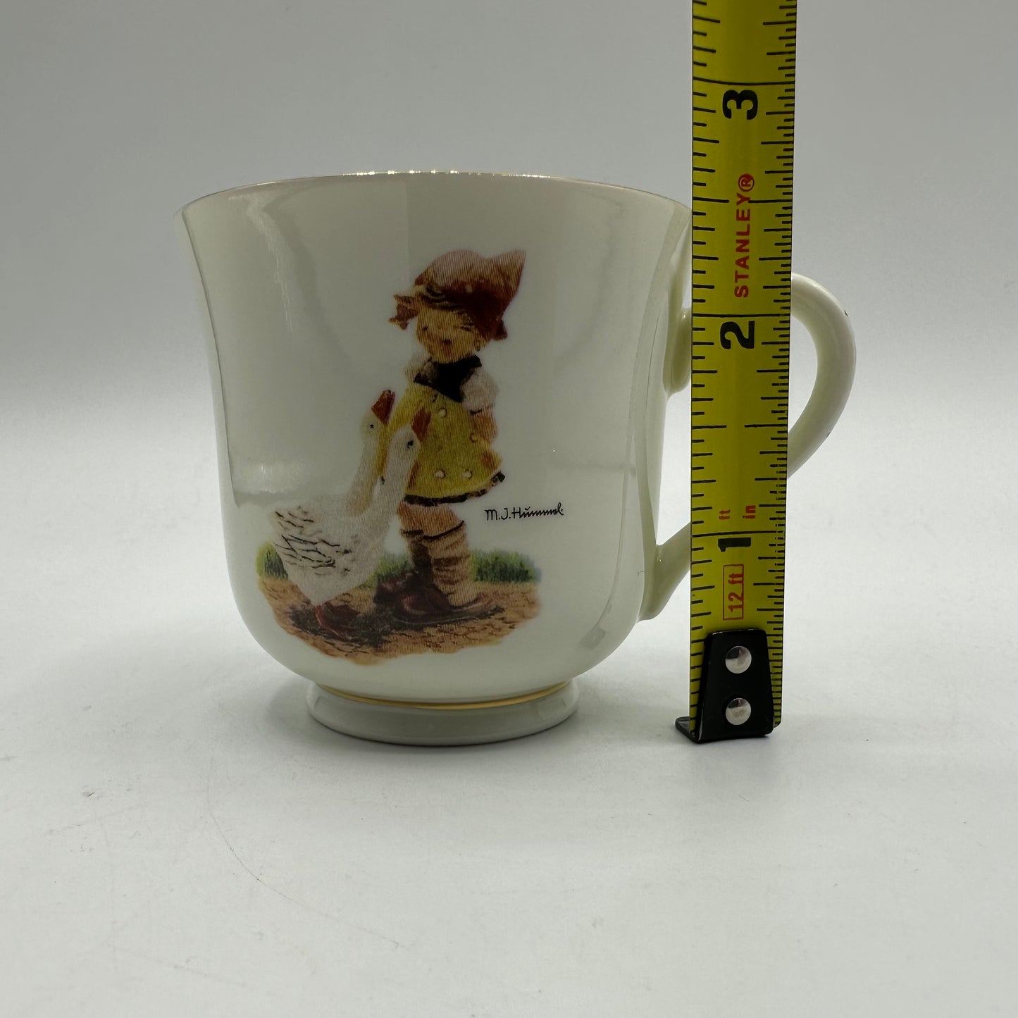 M.J. Hummel "Goose Girl" Cup and Saucer