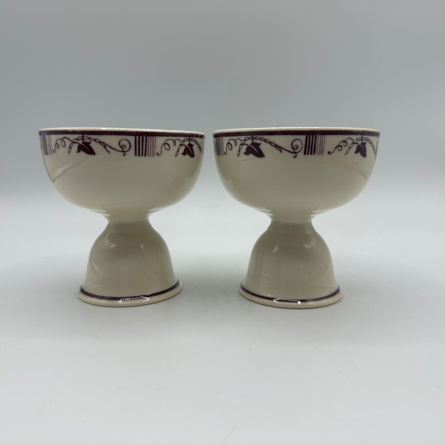 Syracuse China Ceramic Egg Cup, Set of 2