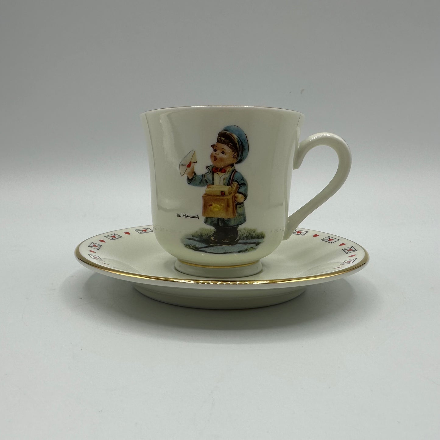 M.J. Hummel "Postman" Cup and Saucer