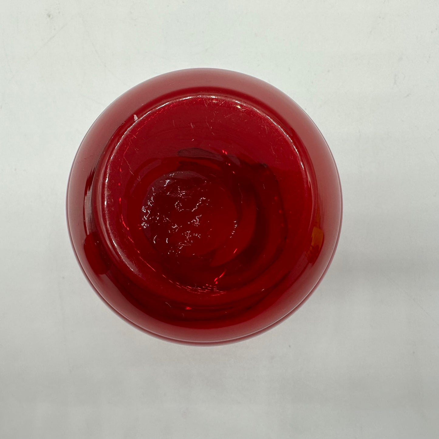 Anchor Hocking Small Bud Vase, Ruby Red, Set of 2
