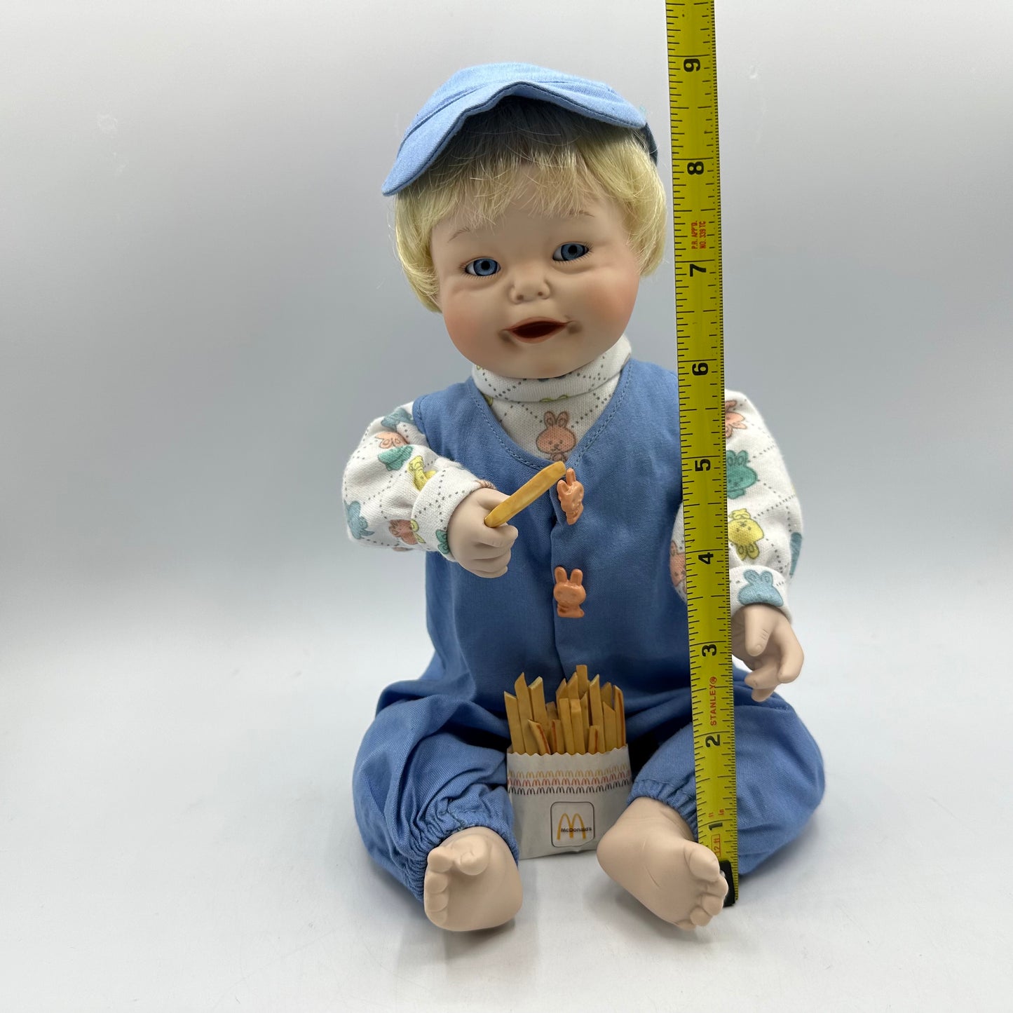 Ashton Drake Porcelain Doll McDonald's "Eric's First French Fries" 1996