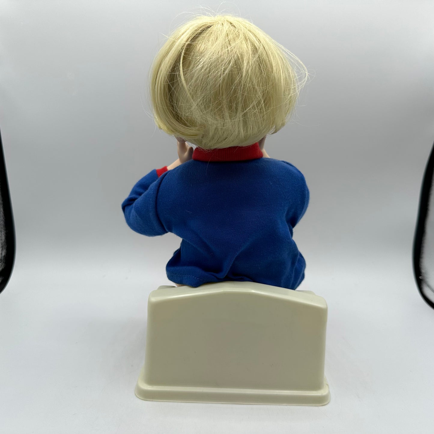 Danbury Mint Brian Toddler Potty Porcelain Doll Elke Hutches 1992