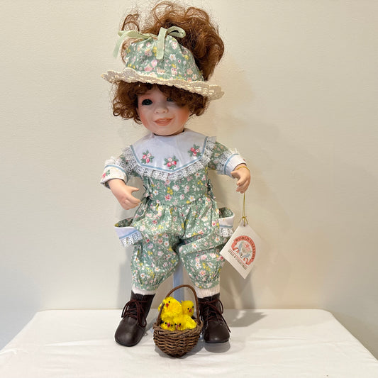 World Gallery Porcelain Doll Patty by Linda Steele