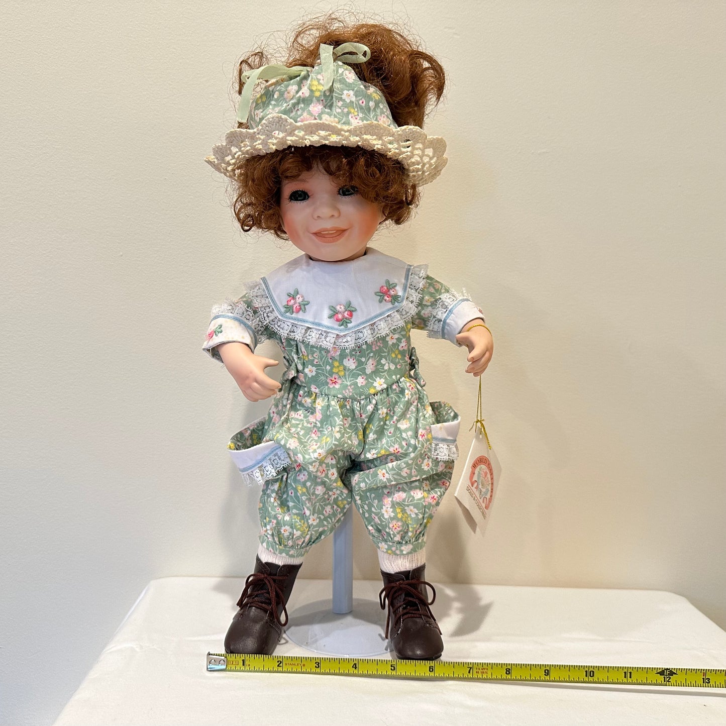 World Gallery Porcelain Doll Patty by Linda Steele