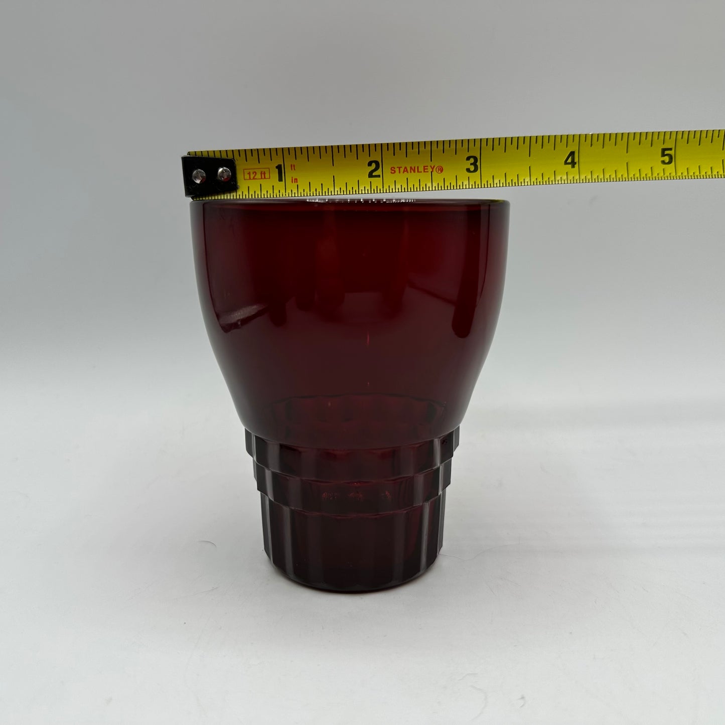 Anchor Hocking Windsor Royal Ruby Tumblers 10 oz, Set of 4