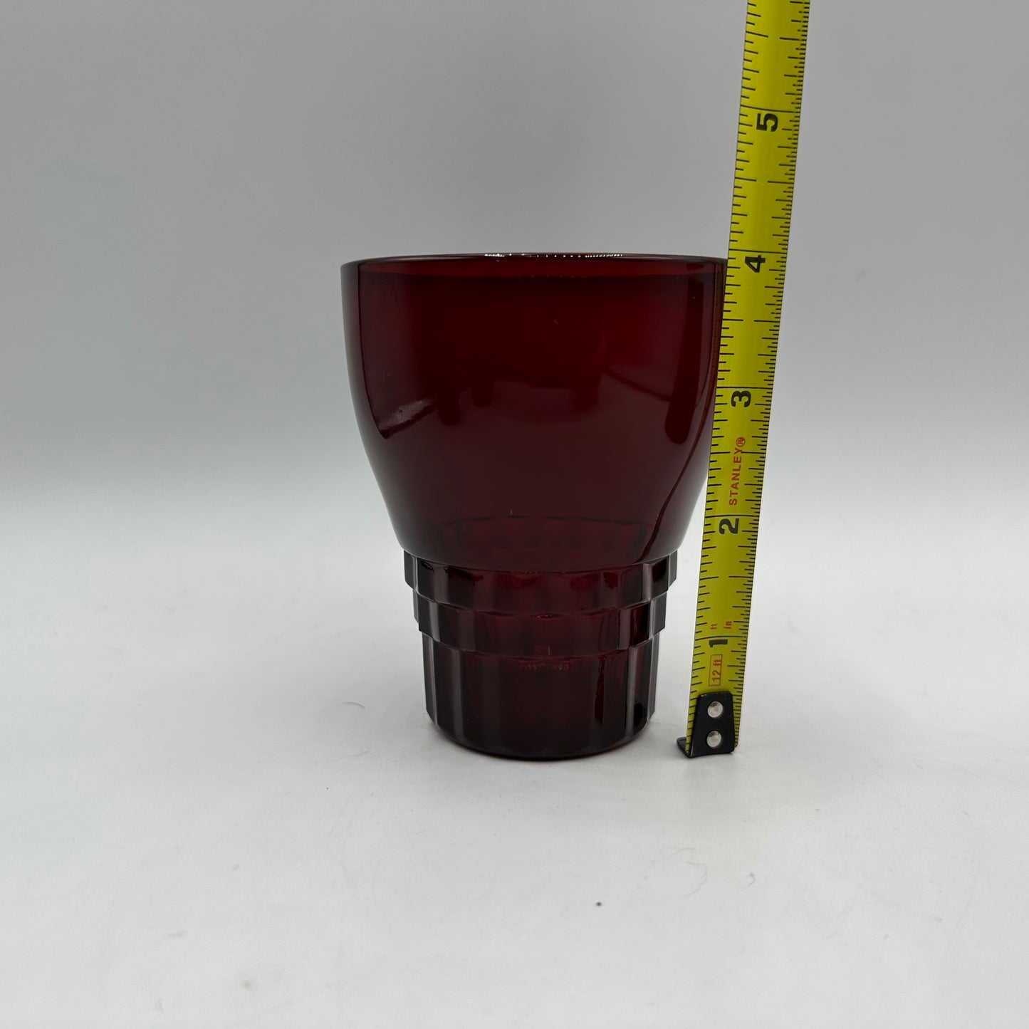 Anchor Hocking Windsor Royal Ruby Tumblers 10 oz, Set of 4