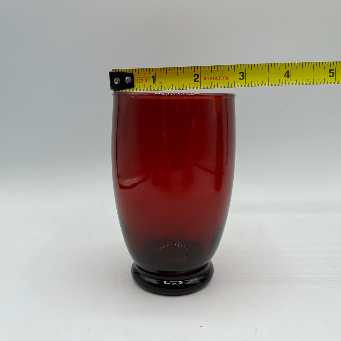 Anchor Hocking Royal Ruby Baltic Tumbler 10oz, Set of 3