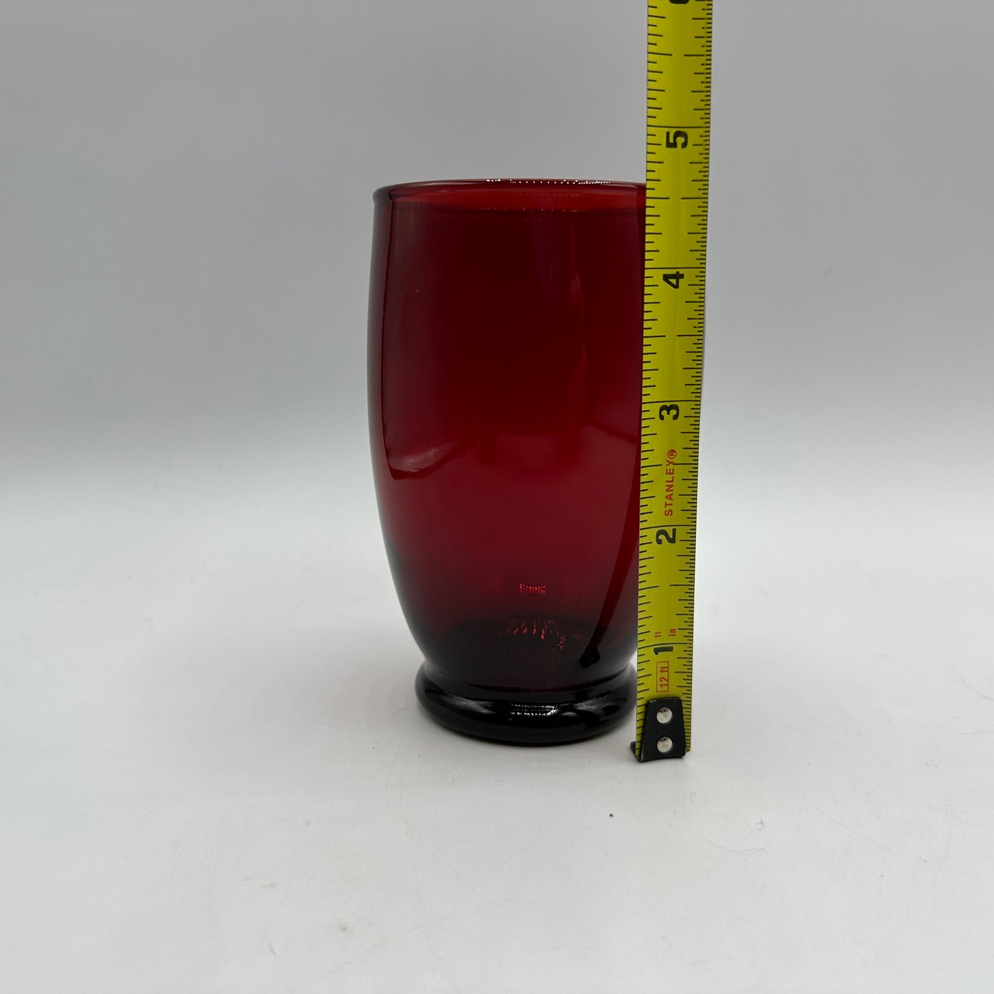 Anchor Hocking Royal Ruby Baltic Tumbler 10oz, Set of 3