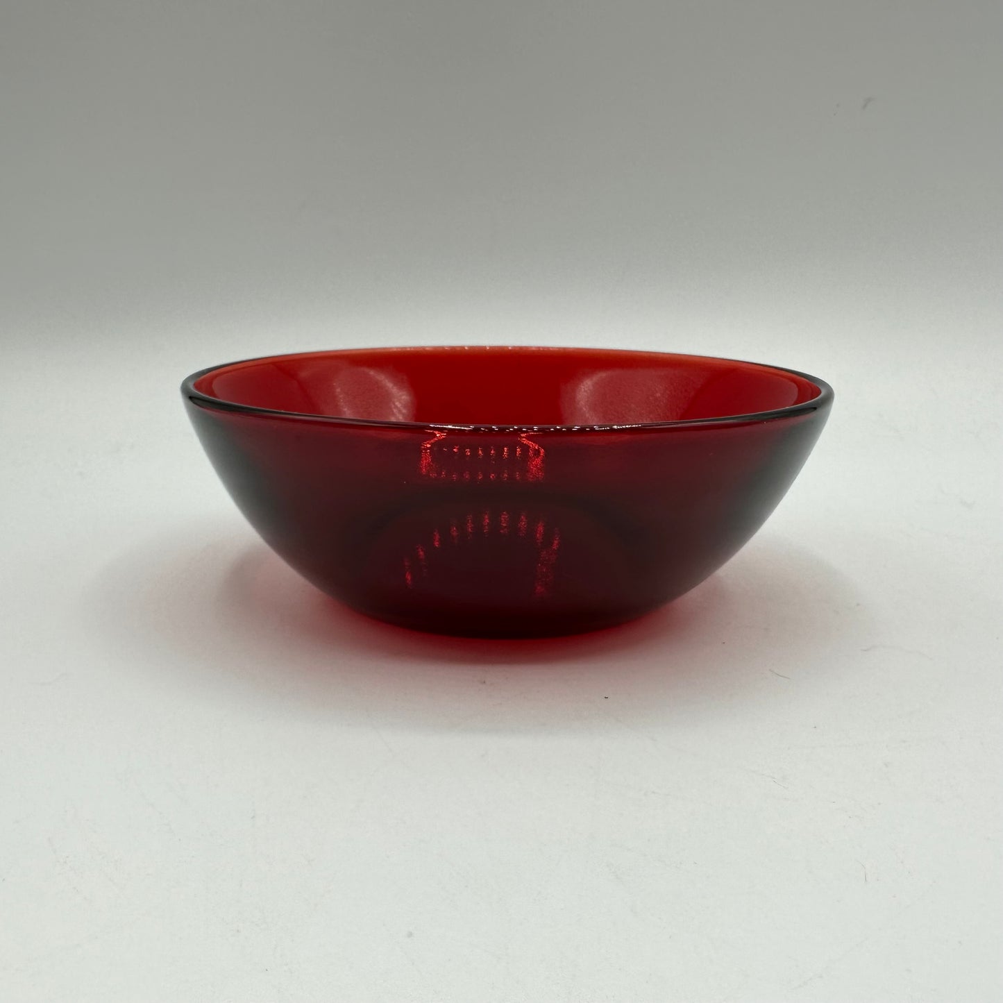 Royal Ruby Small Berry Bowl Anchor Hocking, Set of 4