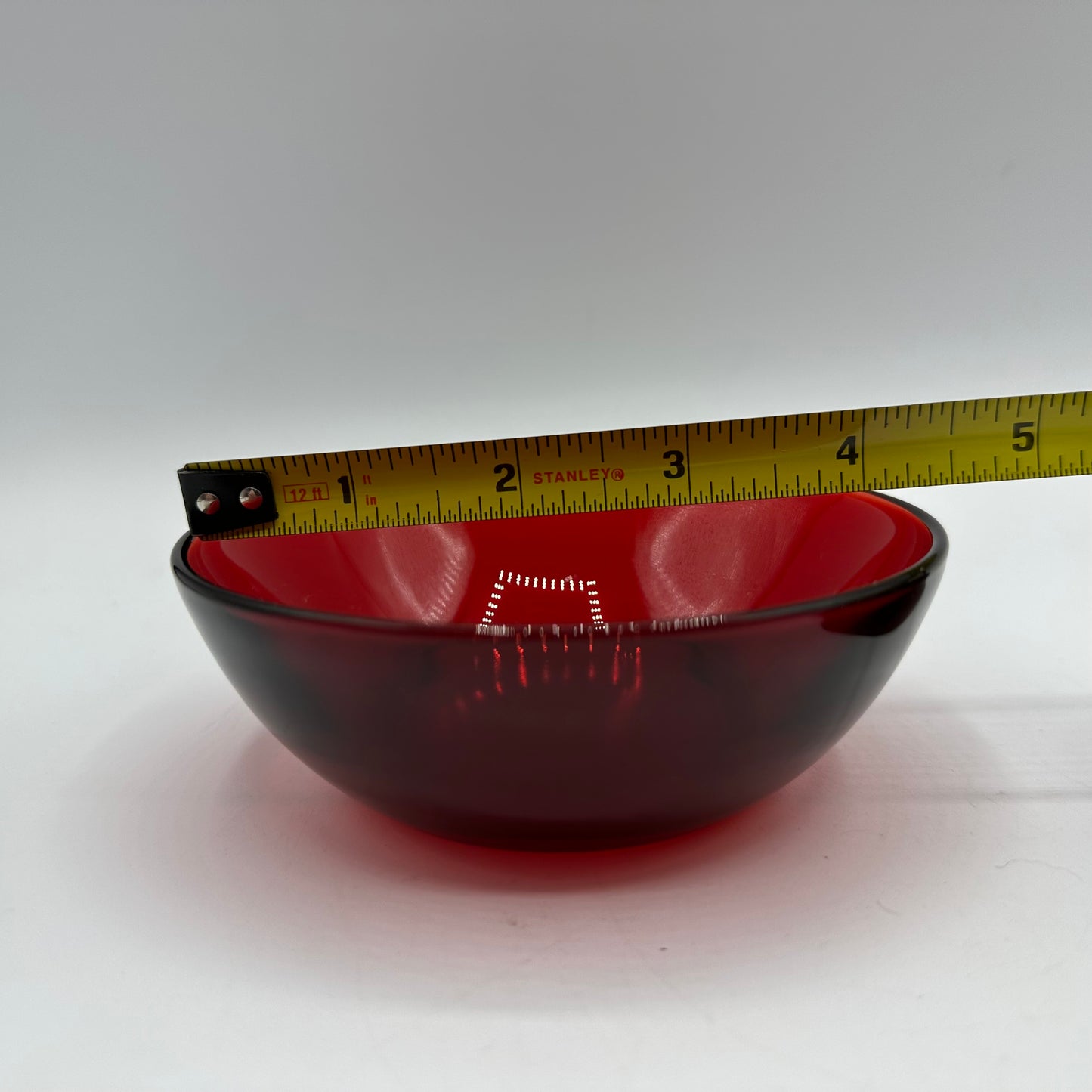 Royal Ruby Small Berry Bowl Anchor Hocking, Set of 4