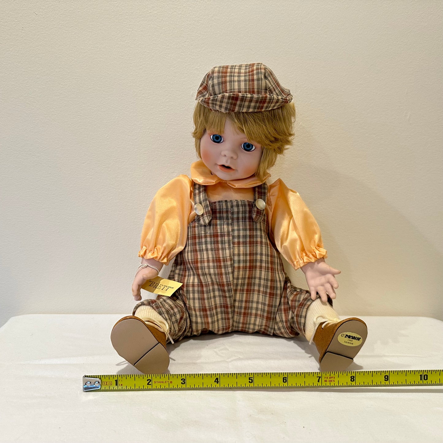 Seymour Mann's Porcelain Bisque Doll Twin Set  "Brett and Betty"