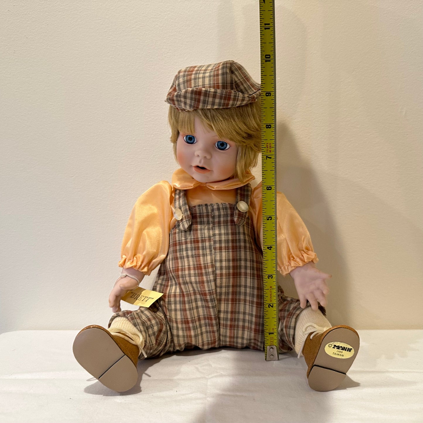 Seymour Mann's Porcelain Bisque Doll Twin Set  "Brett and Betty"