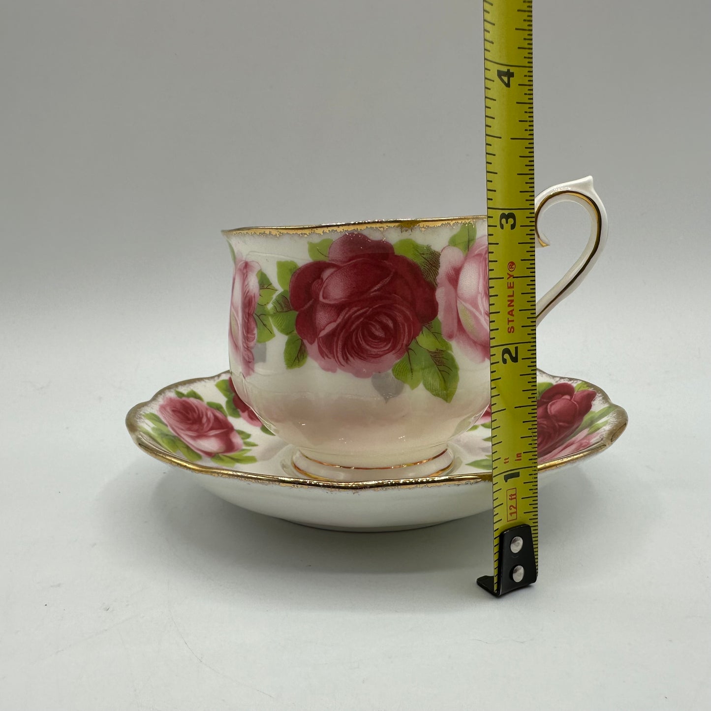 Royal Albert Cup and Saucer Old English Rose Pattern