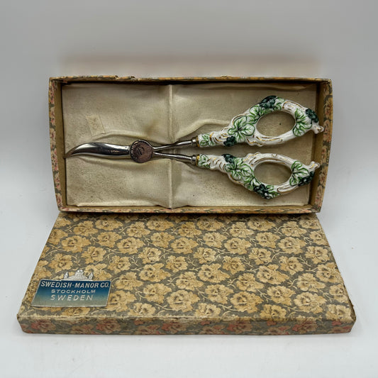 Swedish-Manor Co. Decorated Stainless Steel Sheers