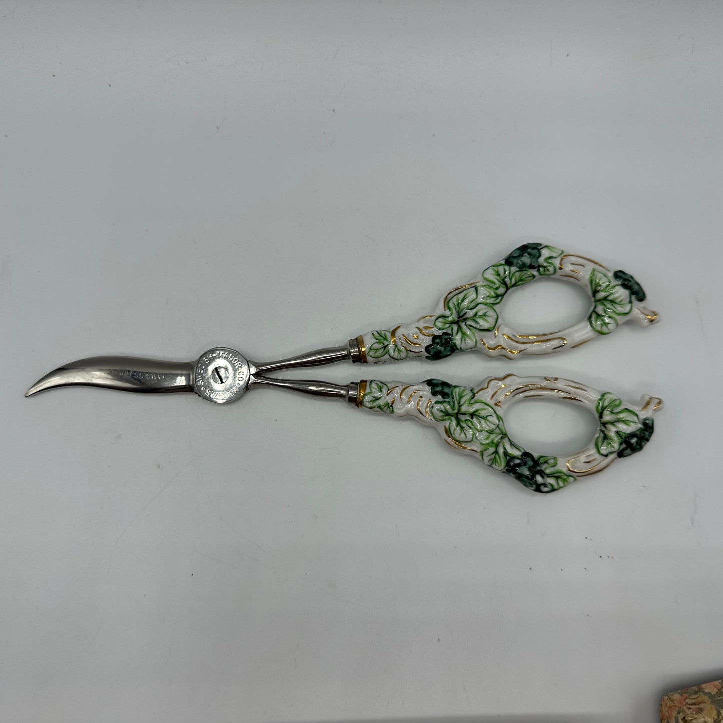 Swedish-Manor Co. Decorated Stainless Steel Sheers