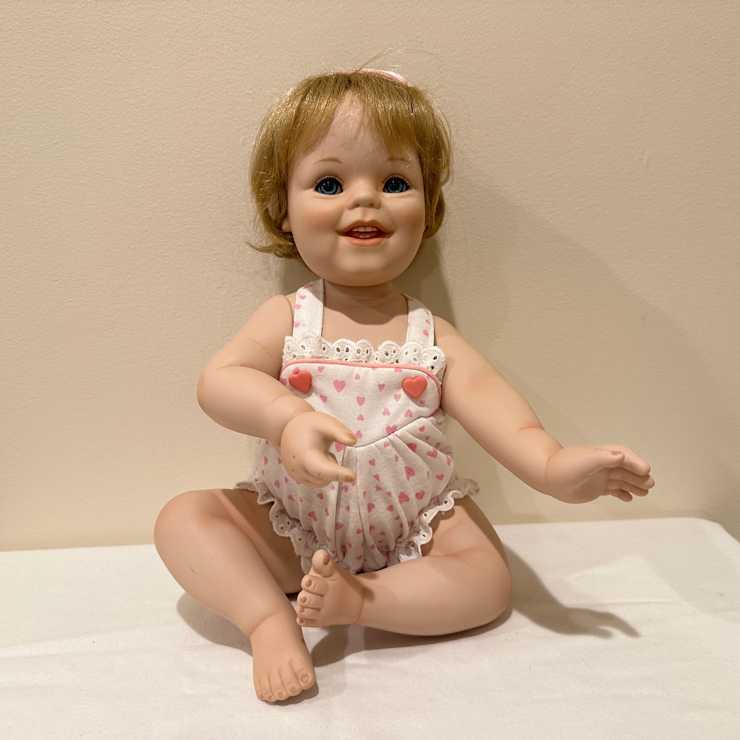 Danbury Mint Porcelain Doll Sweet Pea by Elke Hutchens