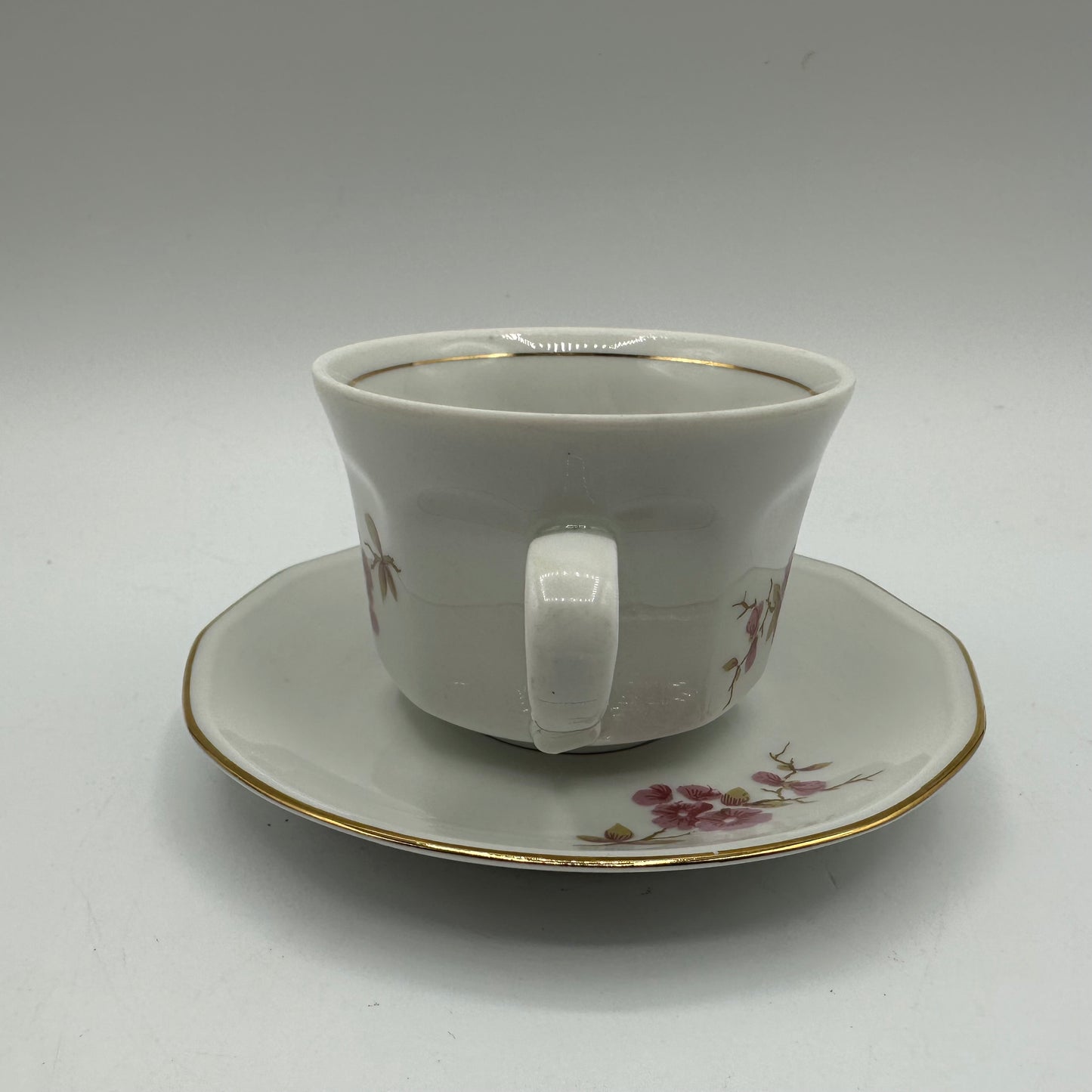 Kahla Demitasse Cup and Saucer Dogwood Flowers