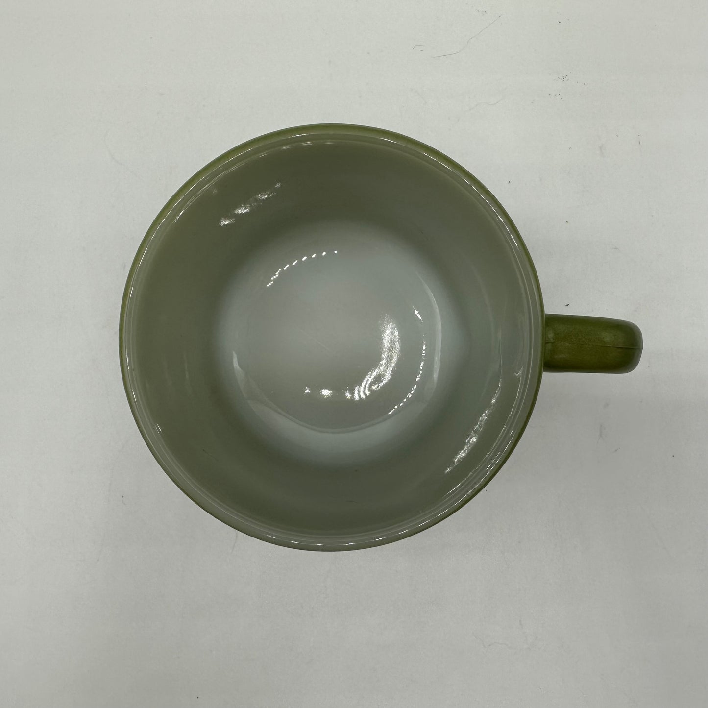 Fire King Avocado Green Coffee Mug