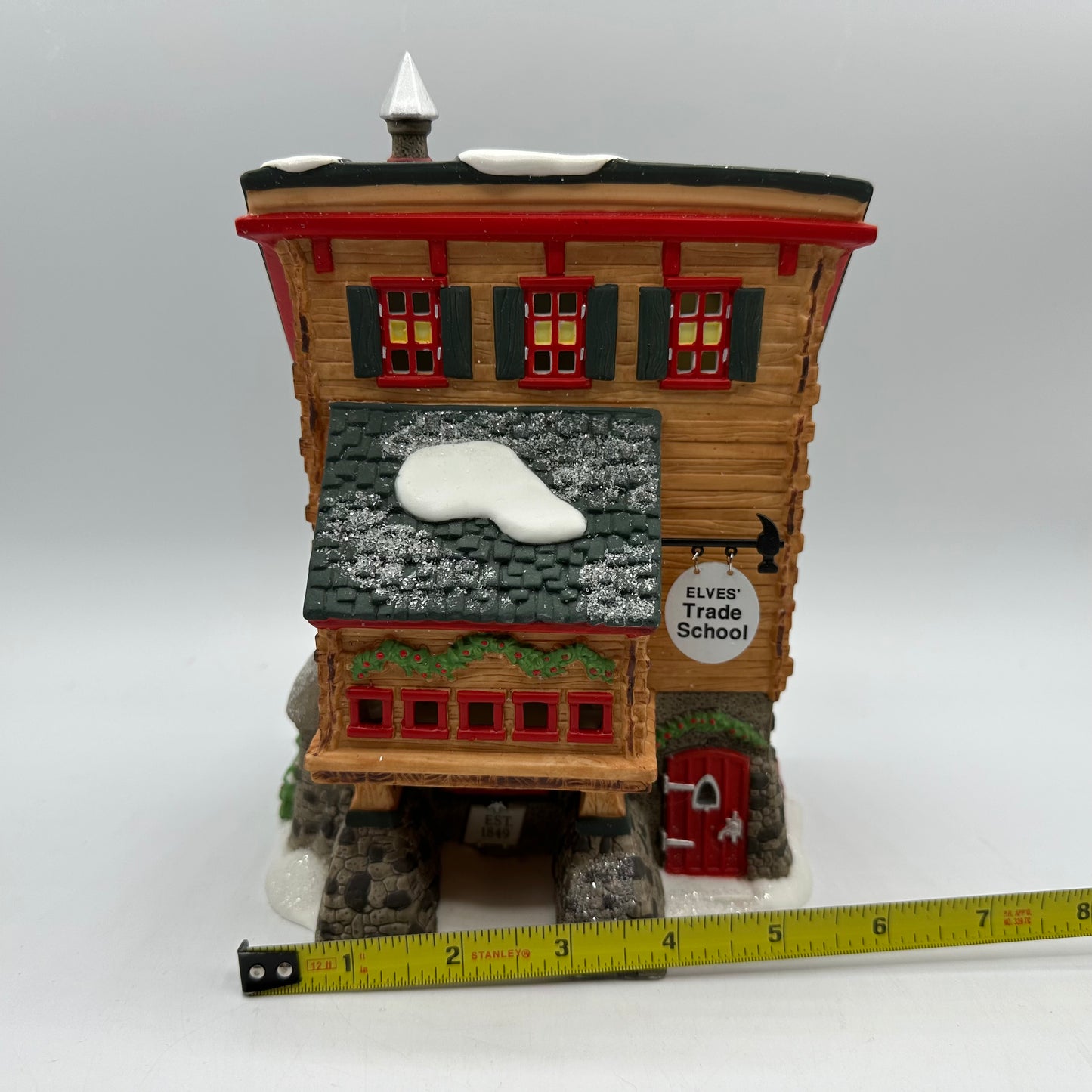 Department 56 Hertitage Village Elves' Trade School