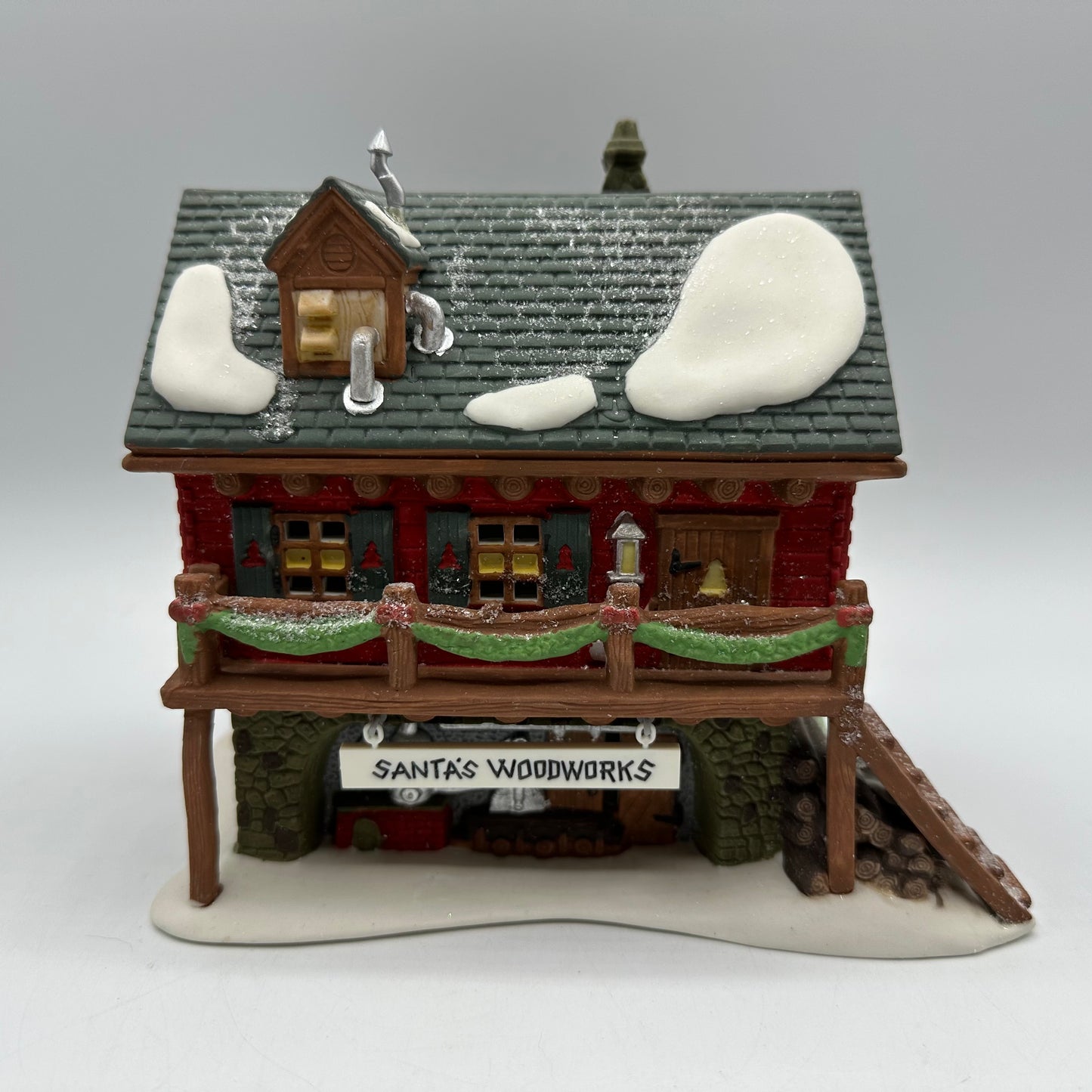 Department 56 Heritage Village Santa's Woodworks