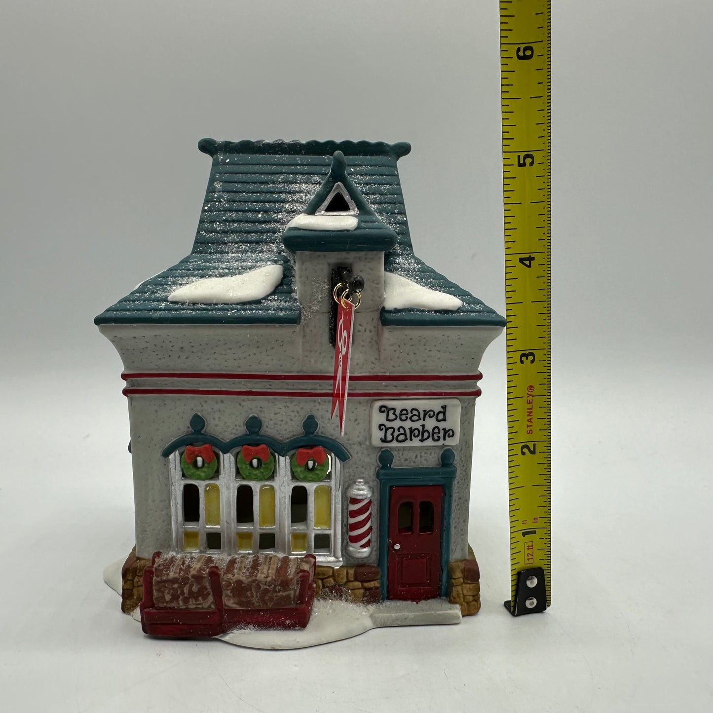 Department 56 Heritage Village Beard Barber Shop