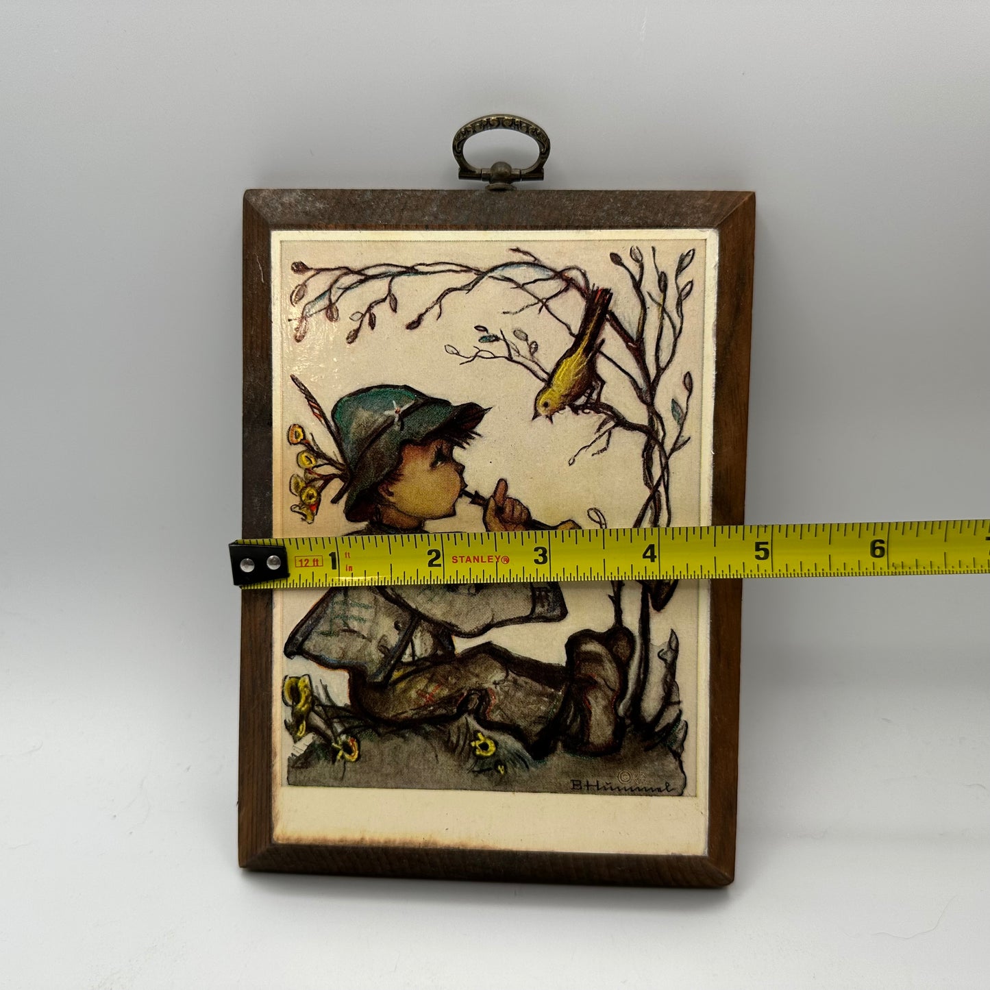 Hummel & B. Hummel Wooden Prints, Stormy Weather and Singing Birds