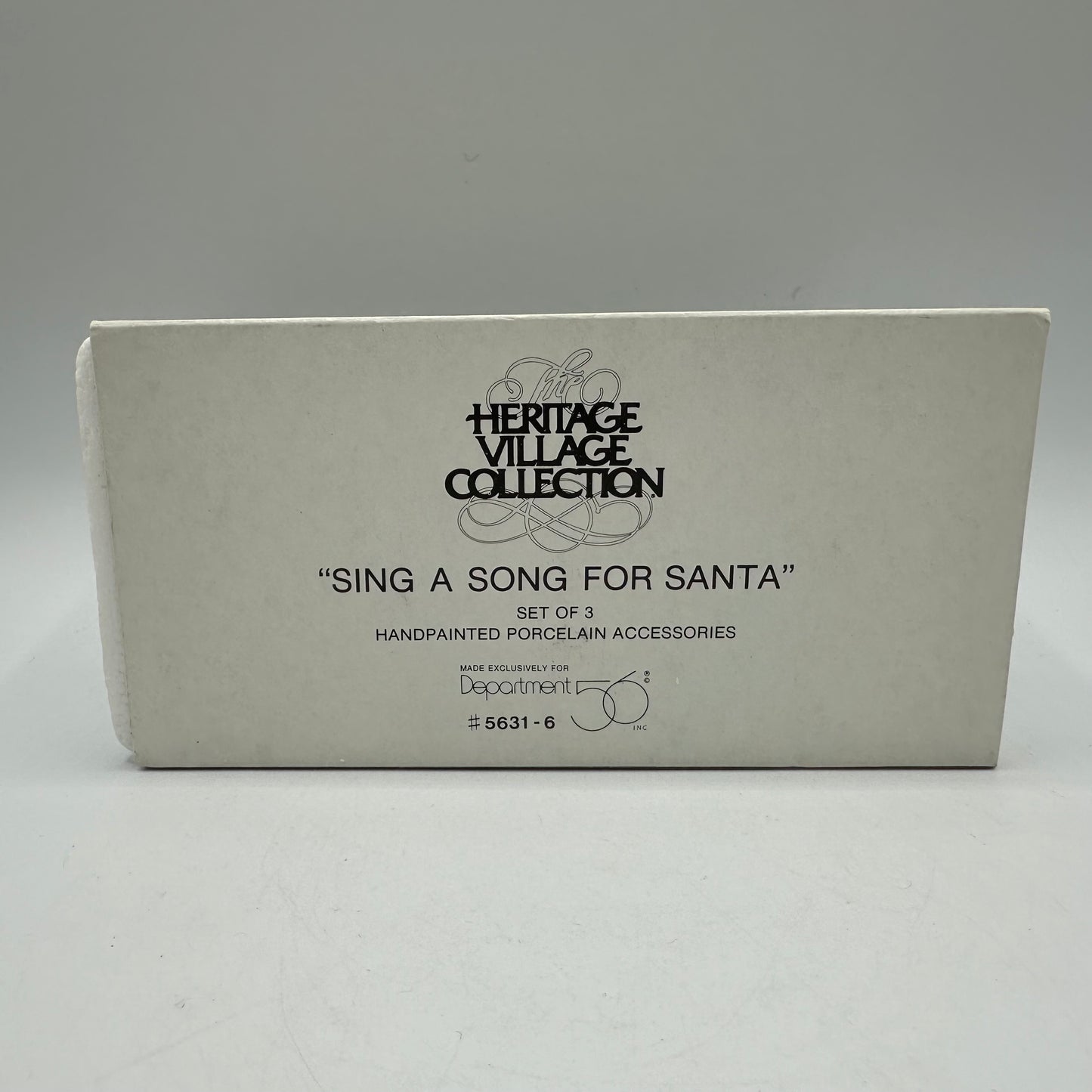 Department 56 Heritage Village Sing a Song for Santa Figurines