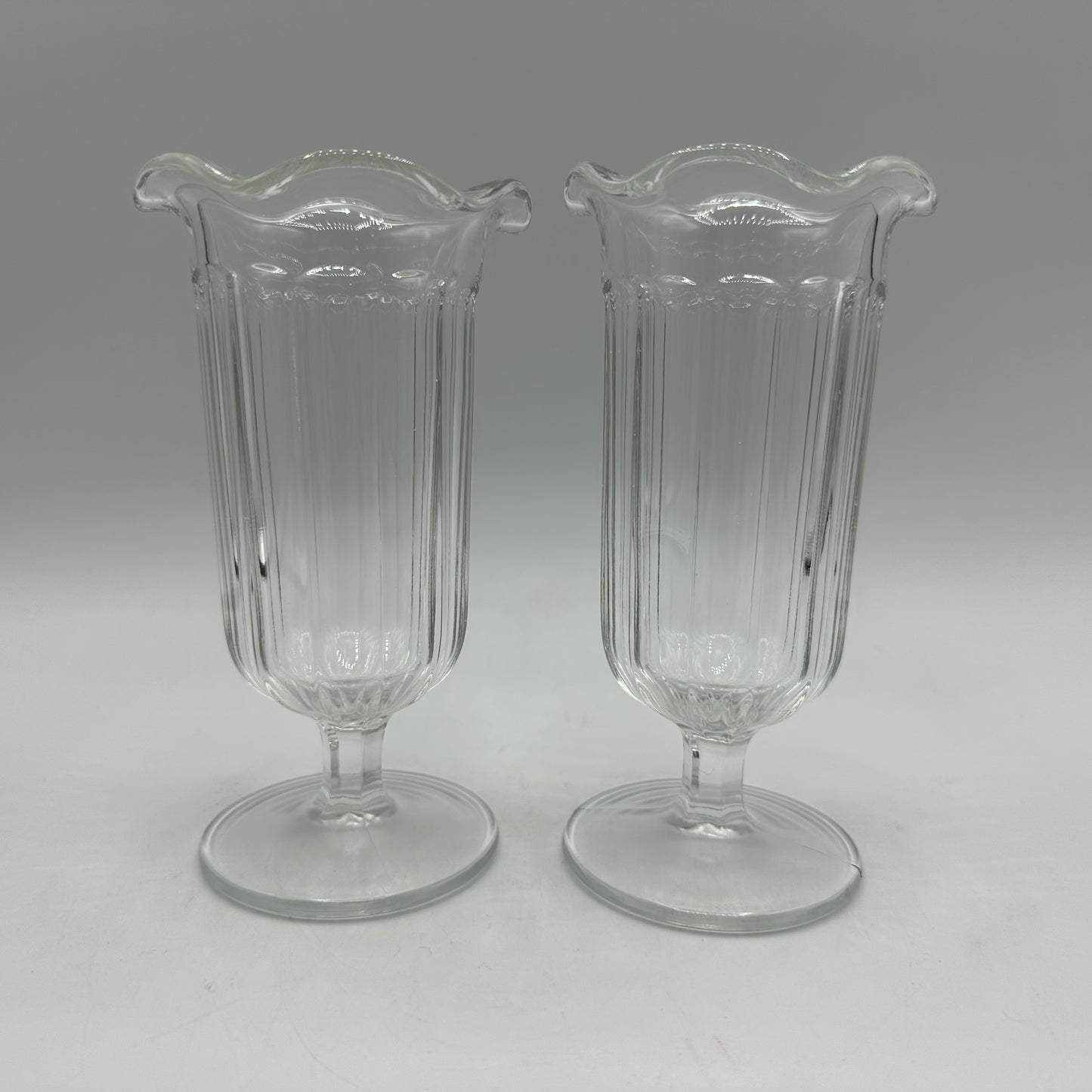 Sundae and Parfait Glasses, Clear, Lot of 4