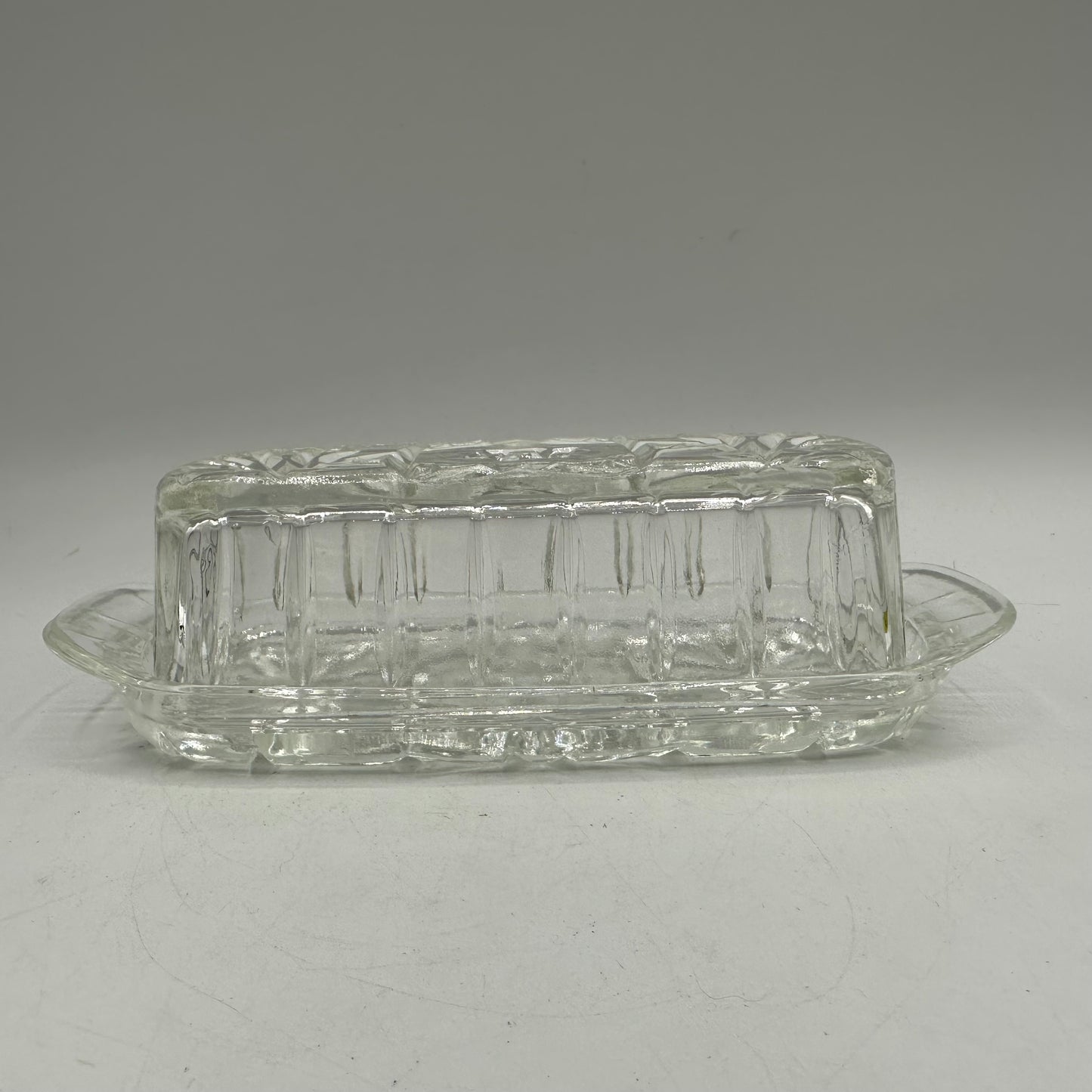 Anchor Hocking Butter Dish with Lid