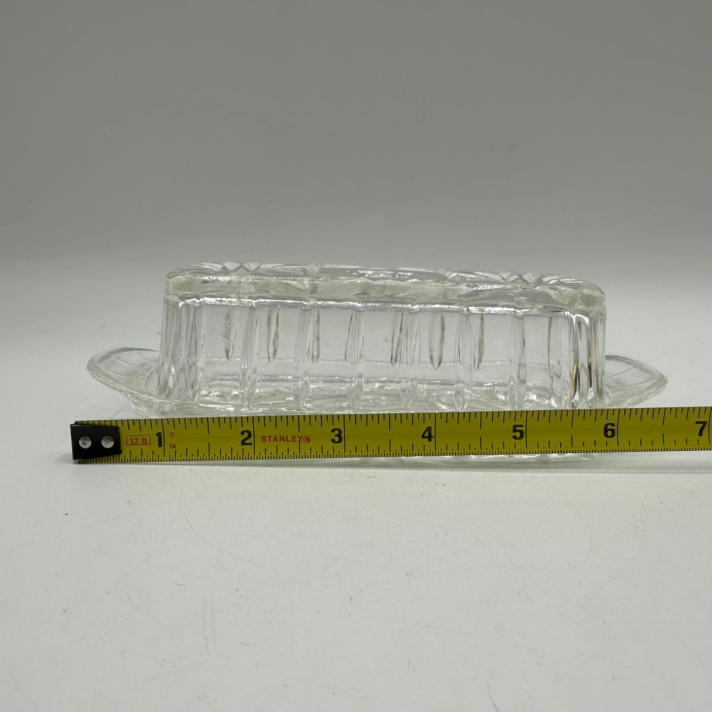 Anchor Hocking Butter Dish with Lid