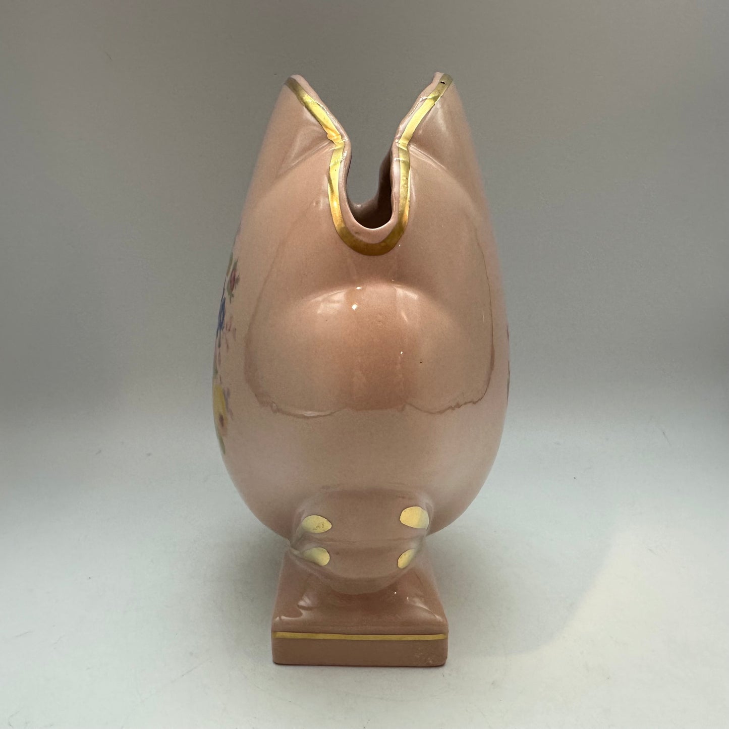 Princeton China Art Deco Clam Shell Vase, 1950's