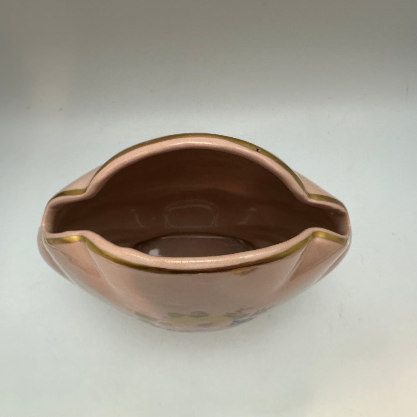 Princeton China Art Deco Clam Shell Vase, 1950's