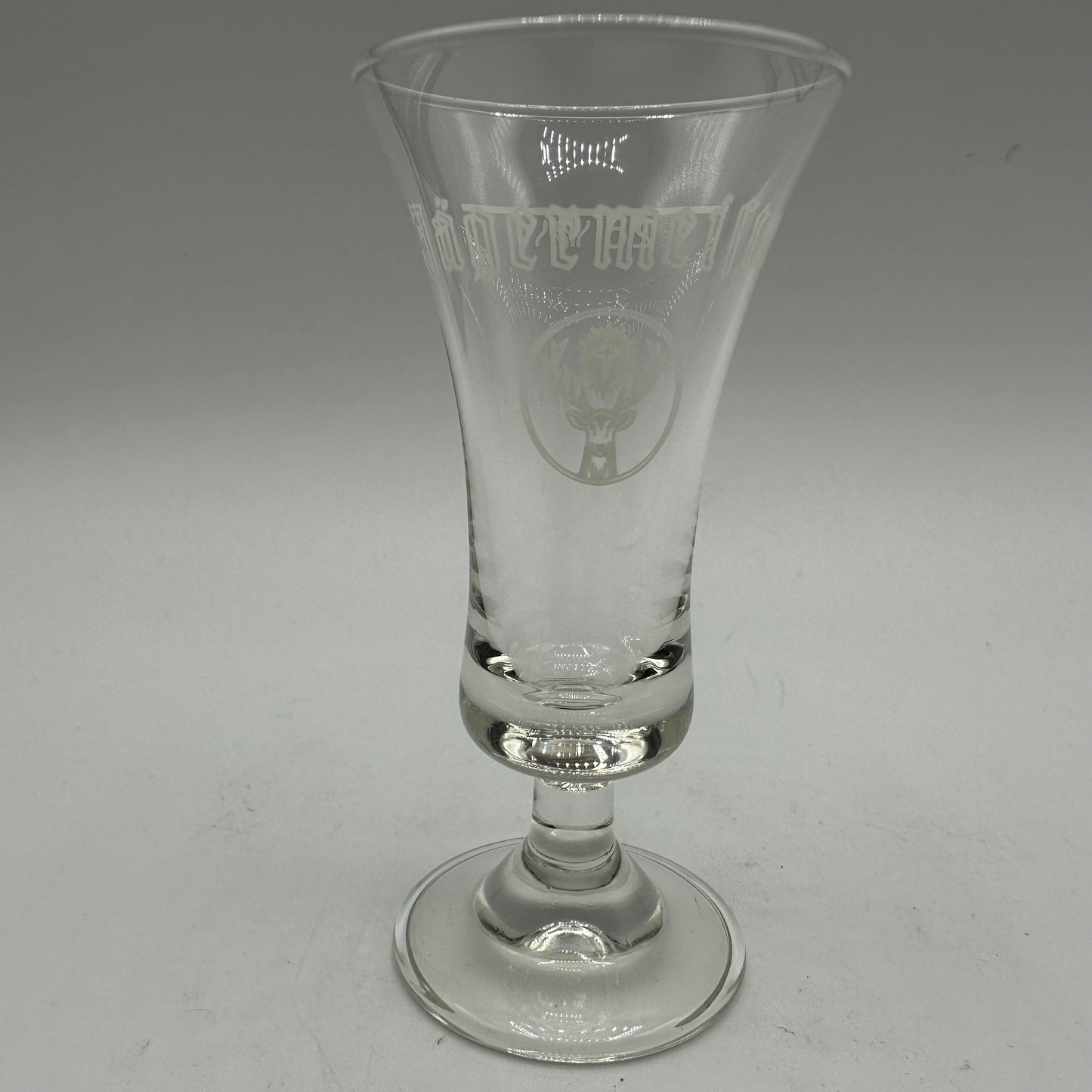 Jagermeister Clear Shot Glasses, Set of 2