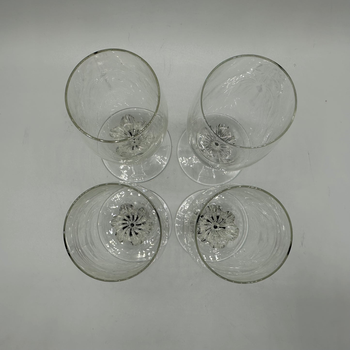 Belfor Exquisite Juice Glasses, Set of 4 - Made in Bohemia