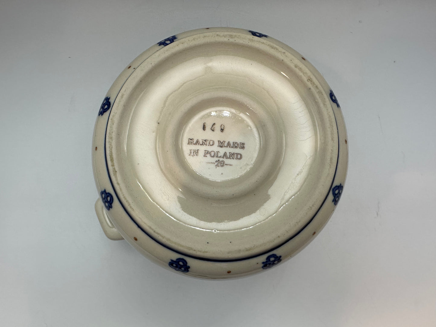 Boleslawiec Polish Pottery Cookie Jar